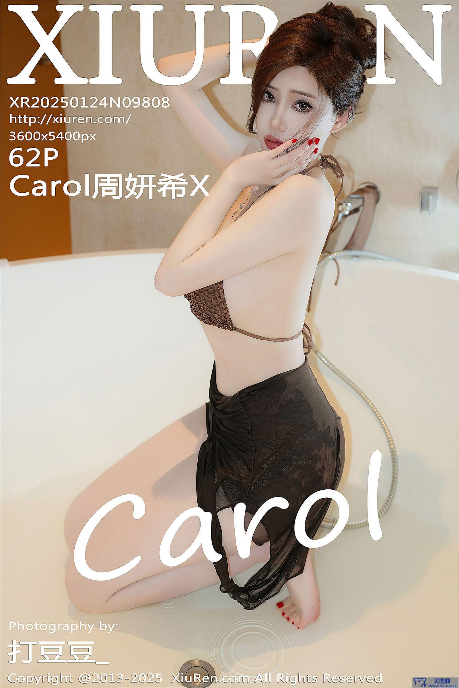 [秀人XIUREN] 2025.01.24 NO.9808 Carol周妍希X