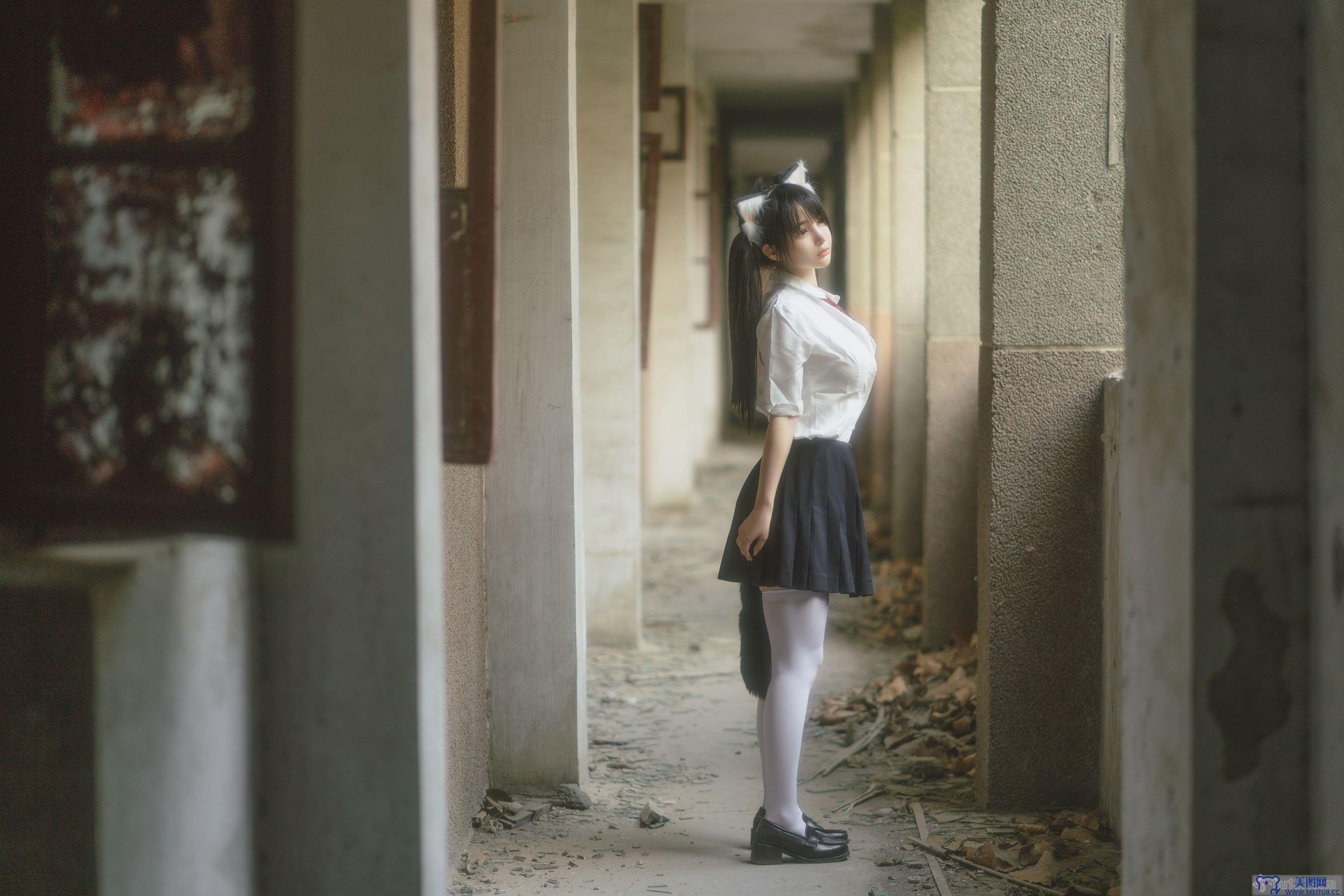 [桜井宁宁] NO.055 废墟jk