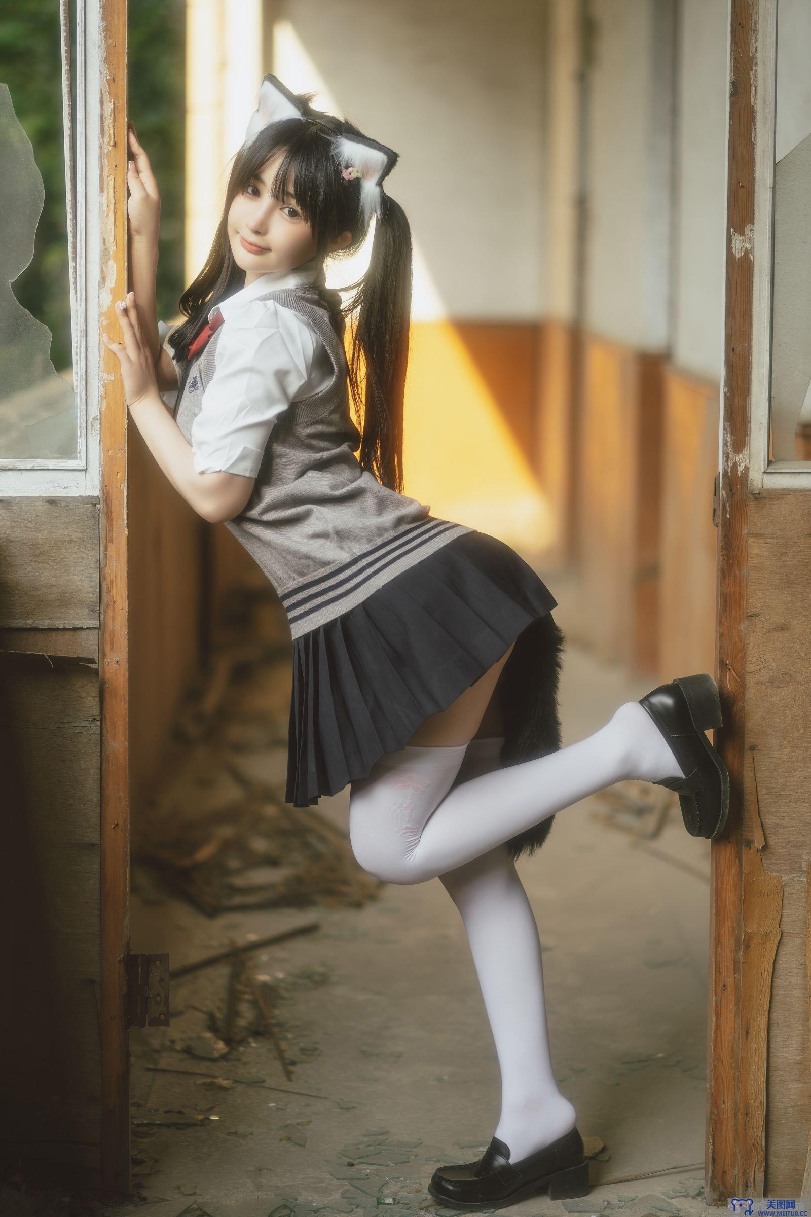 [桜井宁宁] NO.055 废墟jk