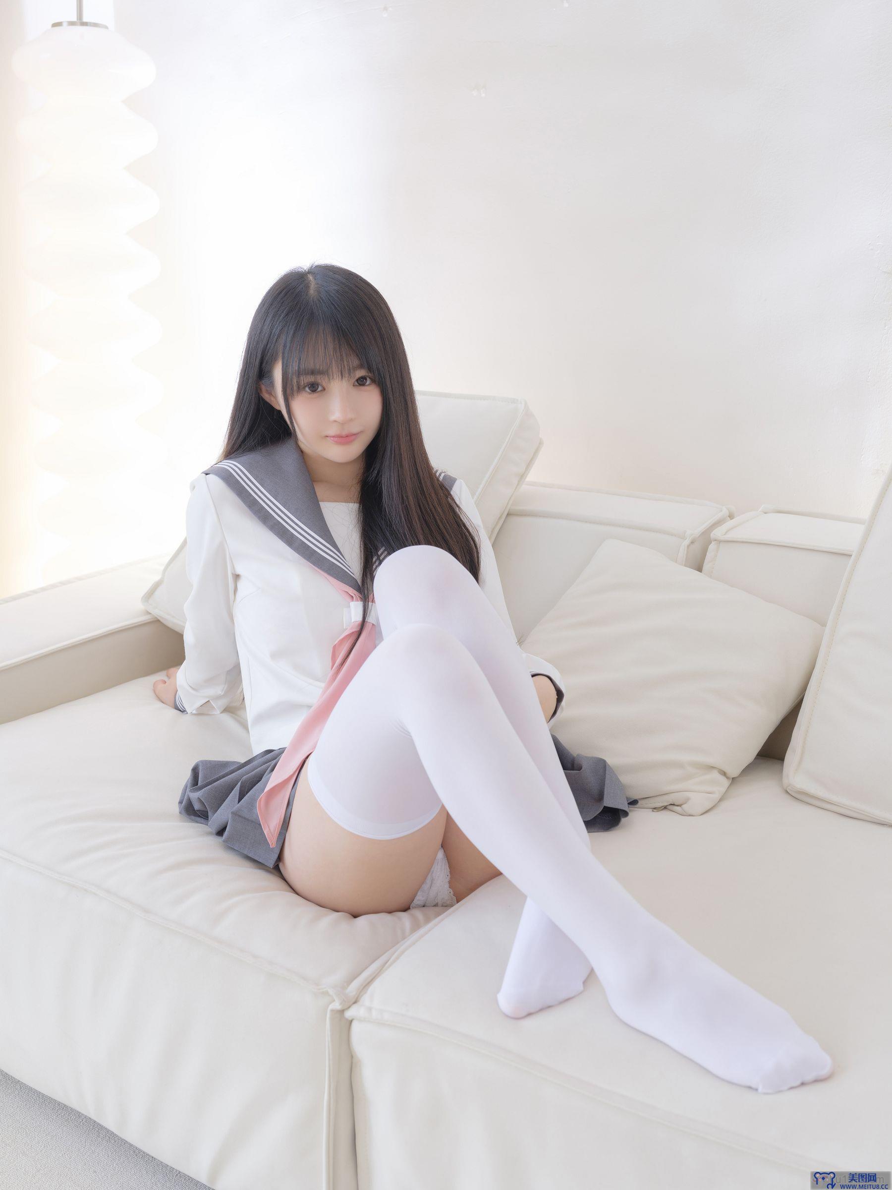 [桜井宁宁] NO.087 白丝JK