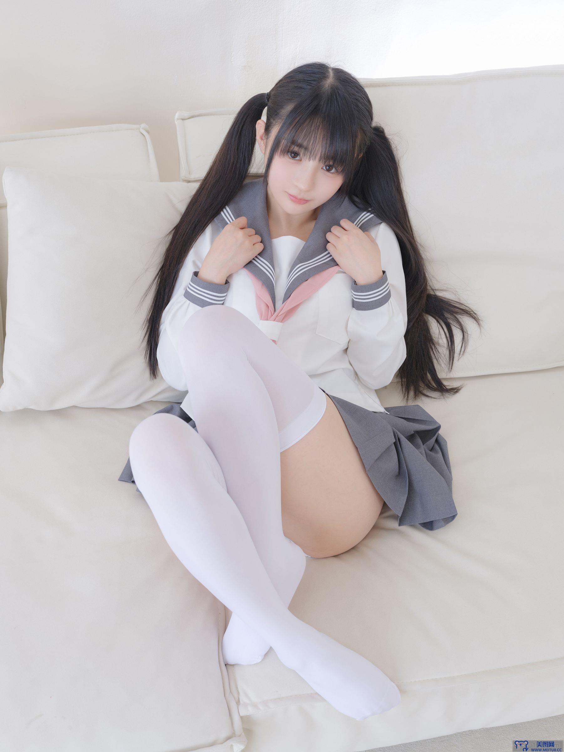 [桜井宁宁] NO.087 白丝JK