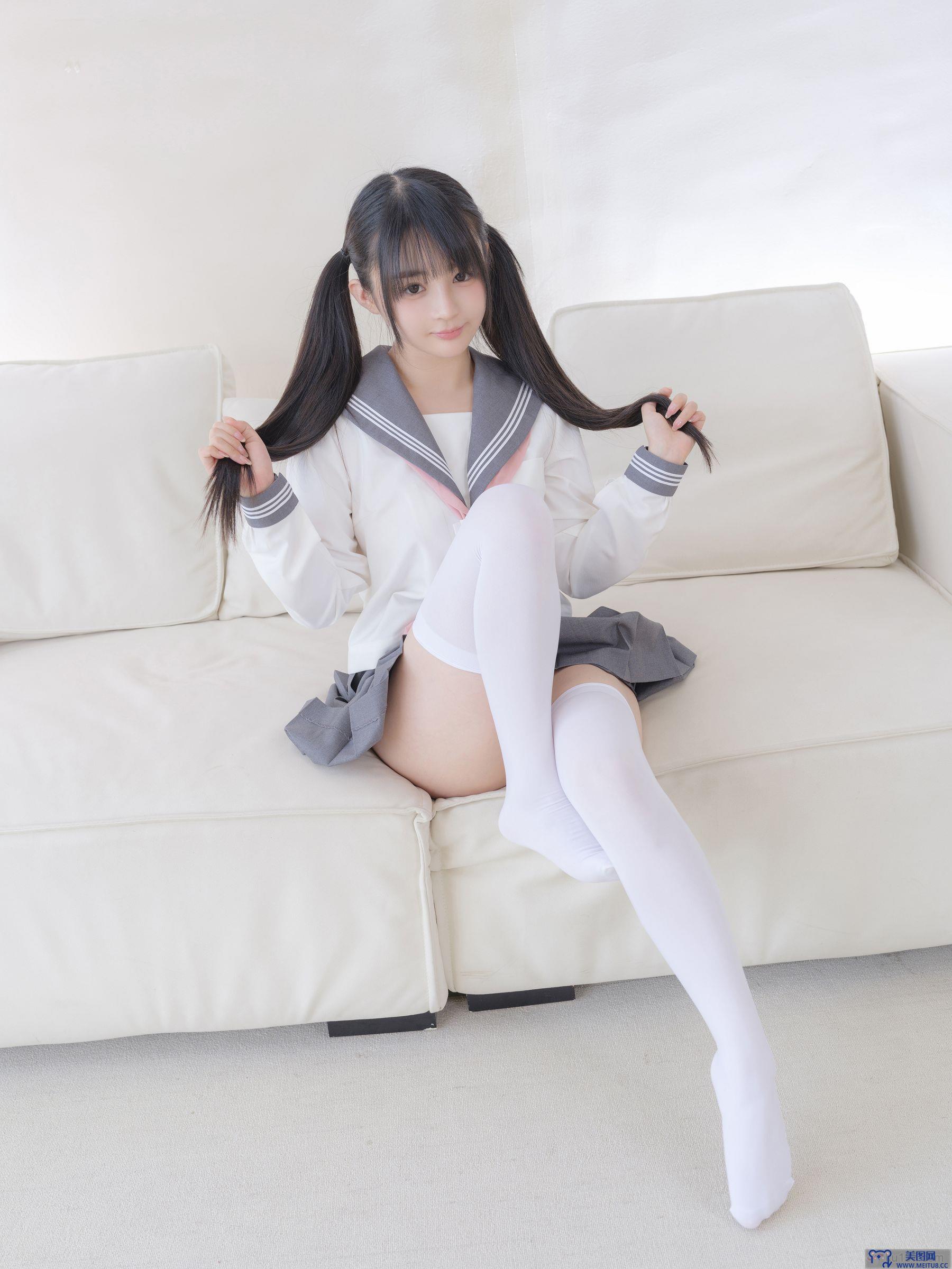 [桜井宁宁] NO.087 白丝JK