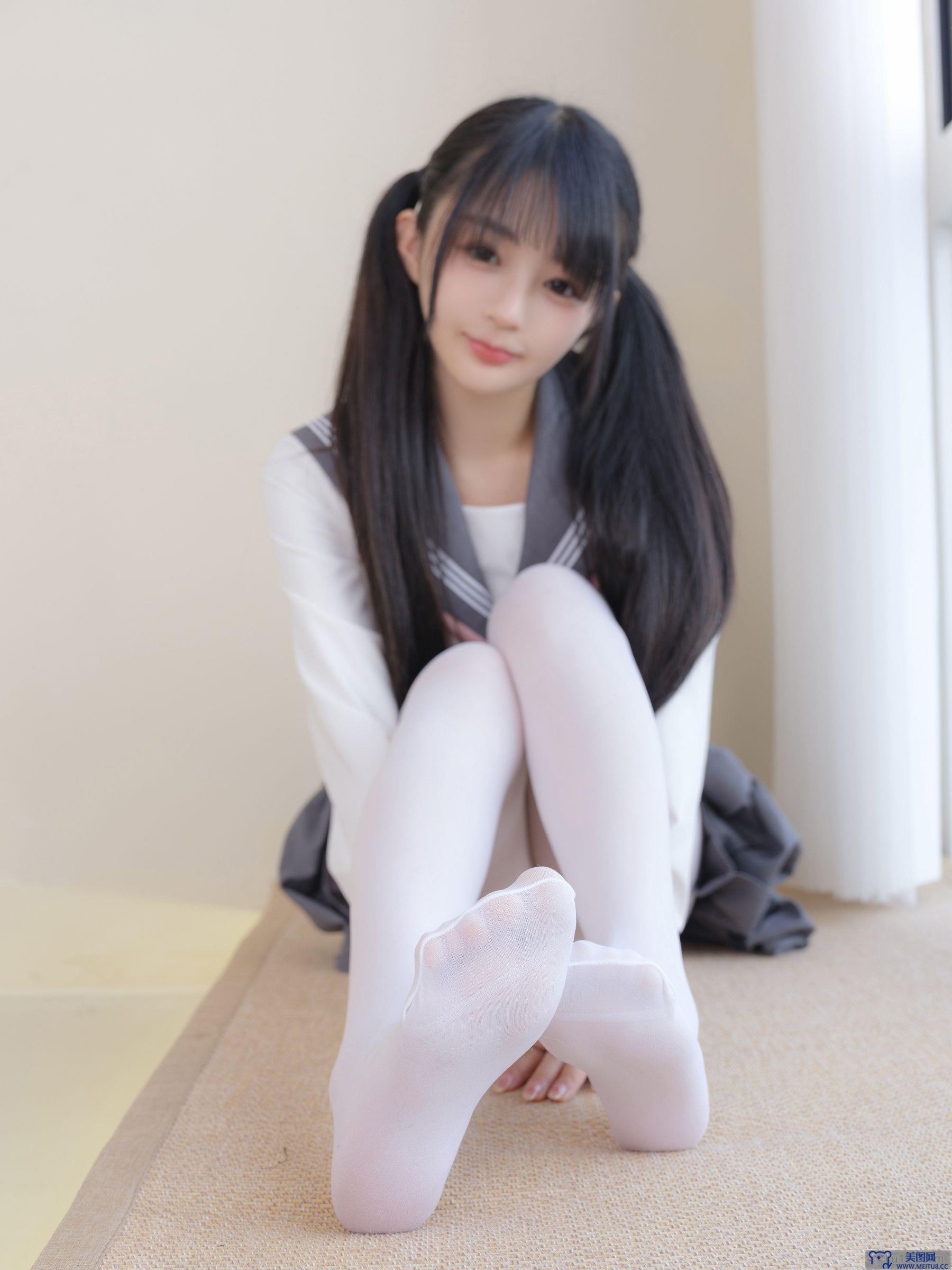 [桜井宁宁] NO.087 白丝JK