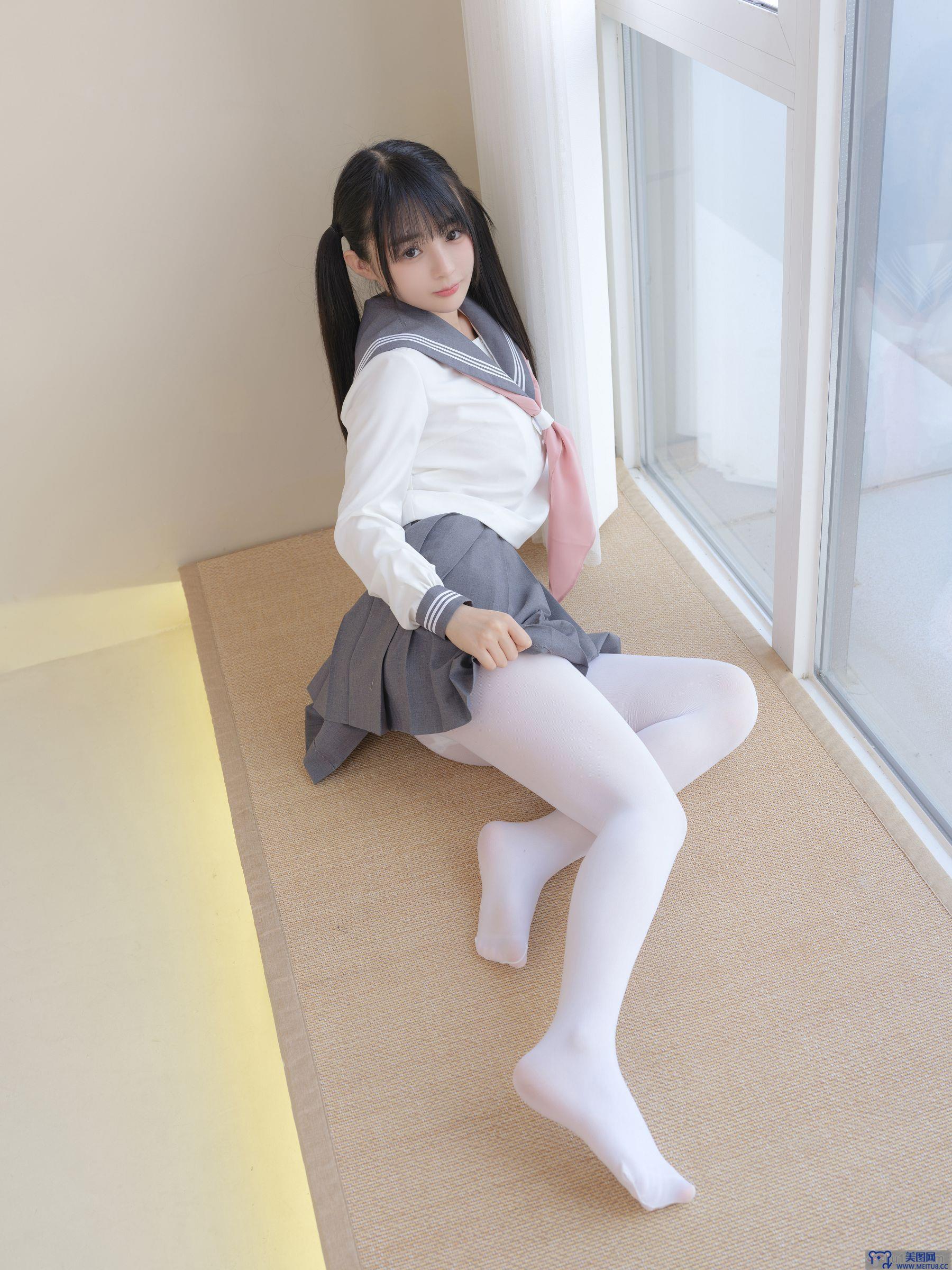 [桜井宁宁] NO.087 白丝JK