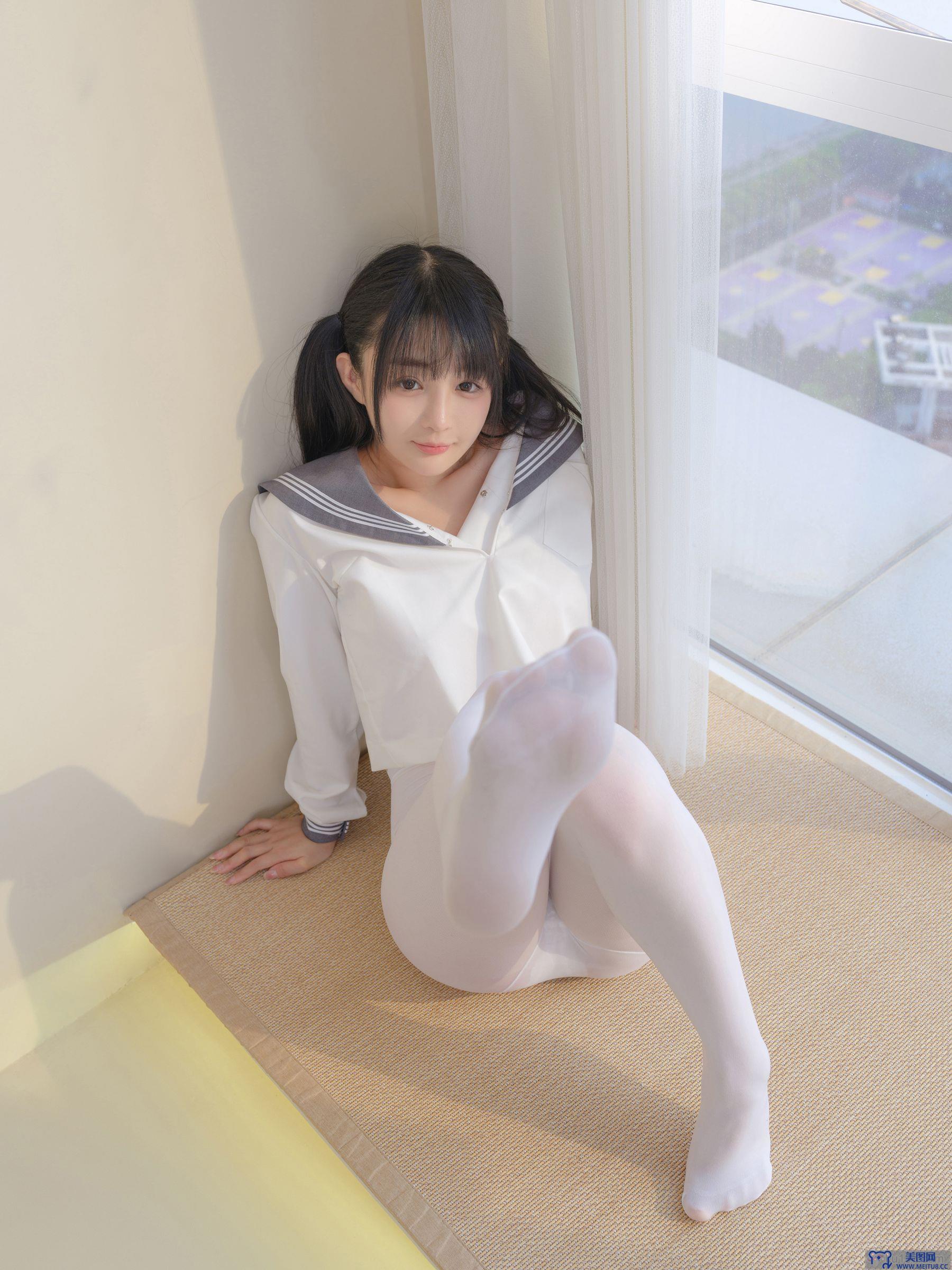 [桜井宁宁] NO.087 白丝JK