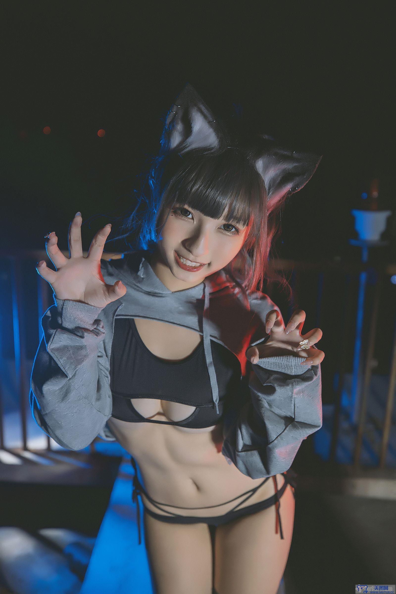 [神楽坂真冬] NO.060 绝对企画-狼妹&兔娘《危険な耳》