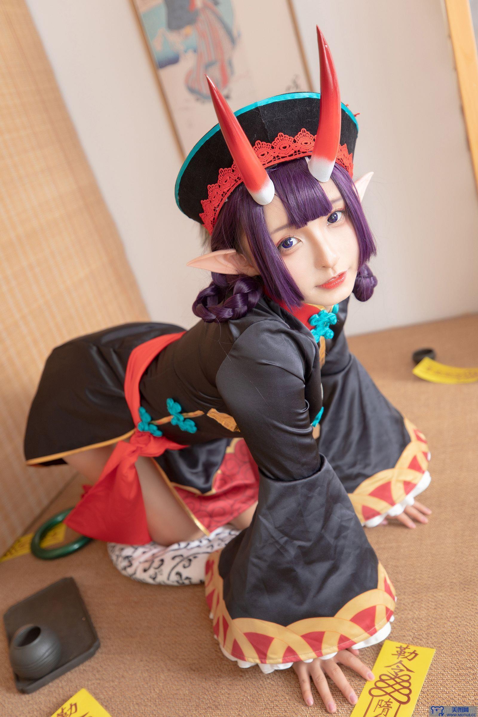 [神楽坂真冬] NO.061 绝对企画-酒吞cos《果実の酒気》