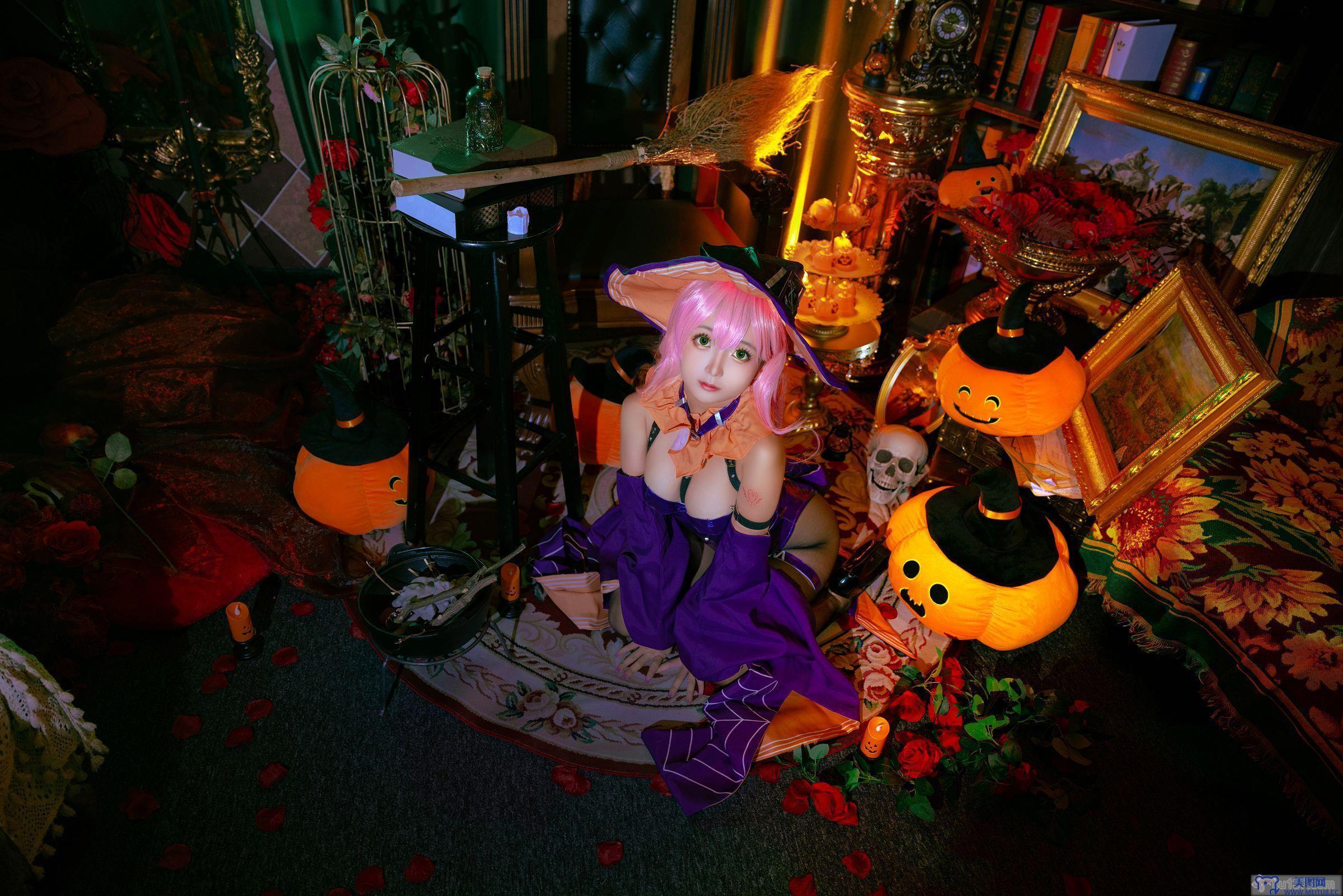 [日奈娇] NO.053 万圣节-孟菲斯装