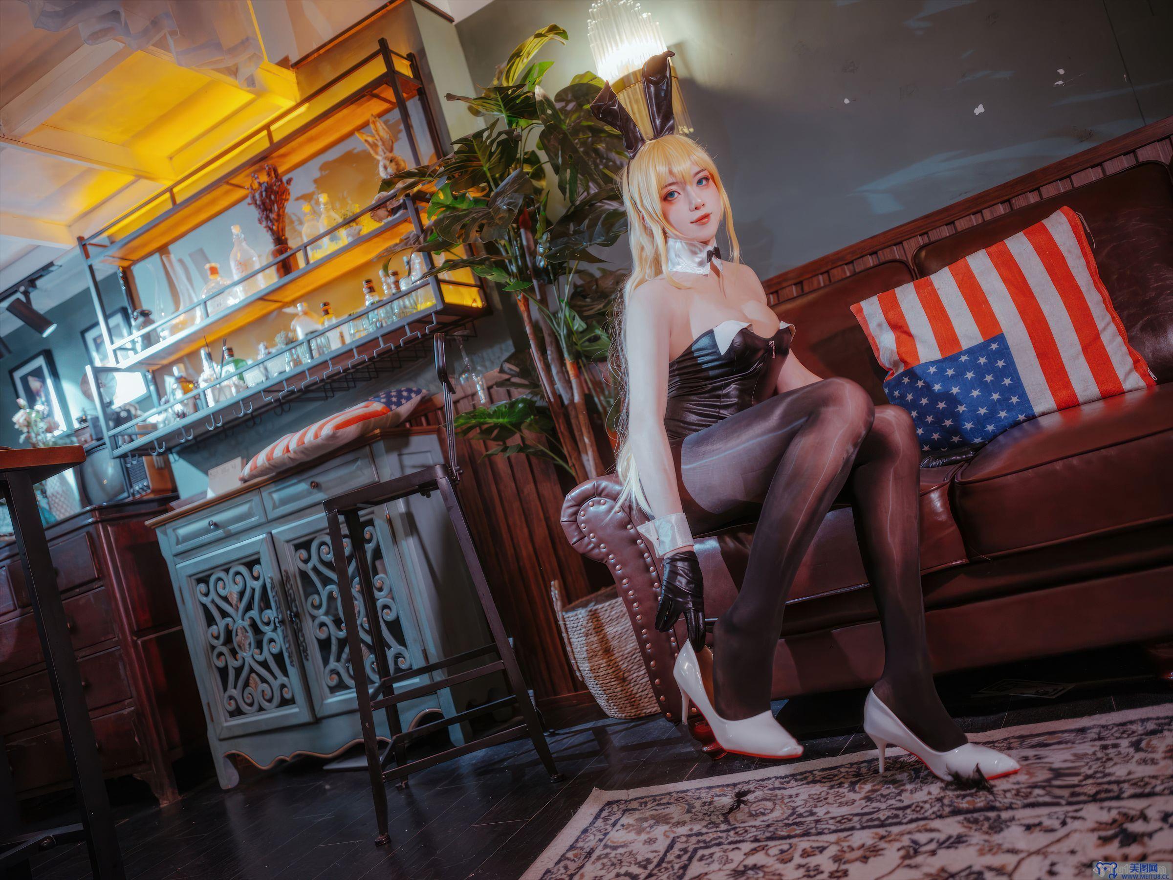 [刺青Poi] NO.007-碧蓝航线 北卡罗来纳+华盛顿 兔女郎 (&隼隼子)