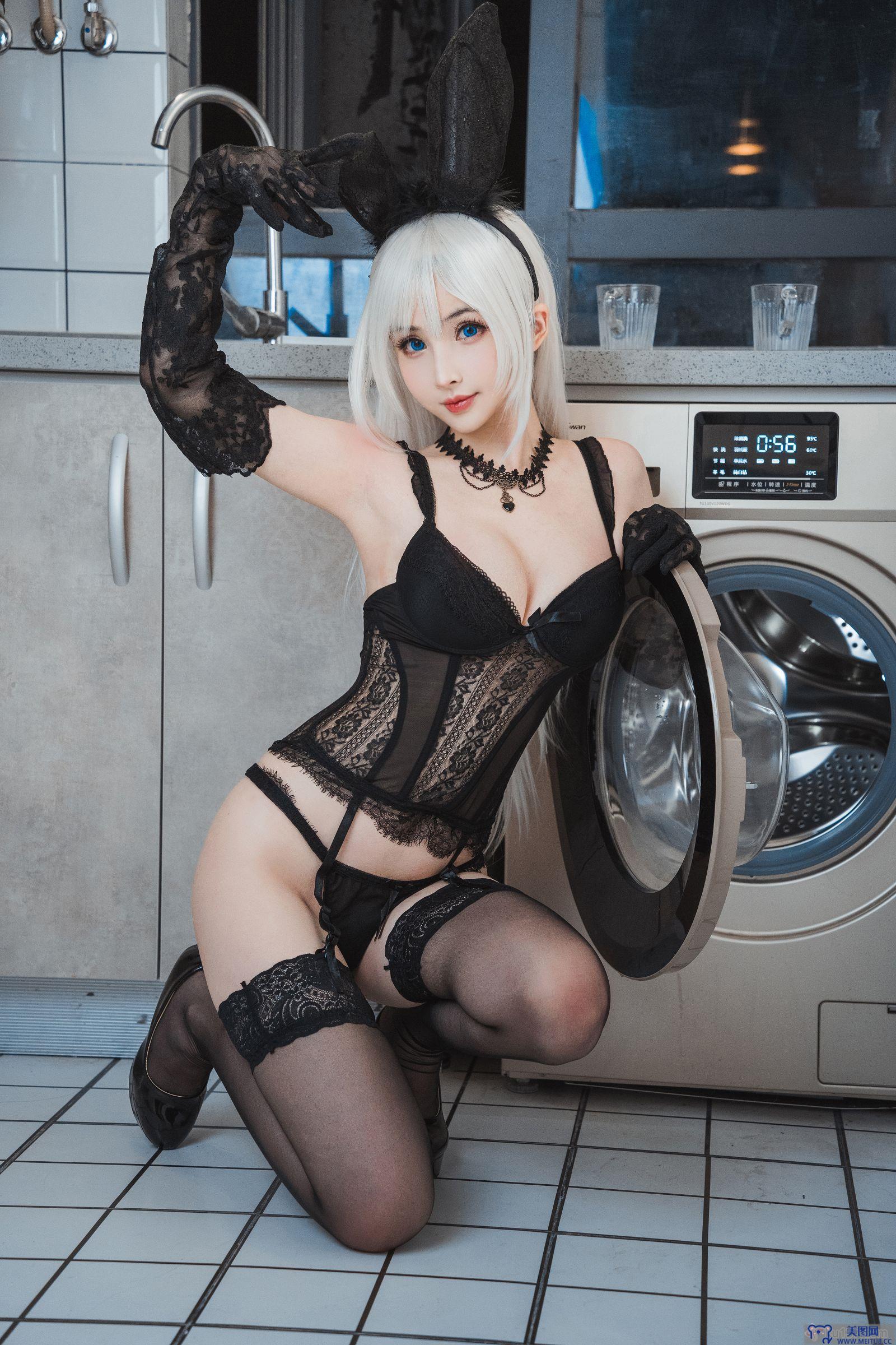 [rioko凉凉子] NO.058 兼职是修女的兔子小姐