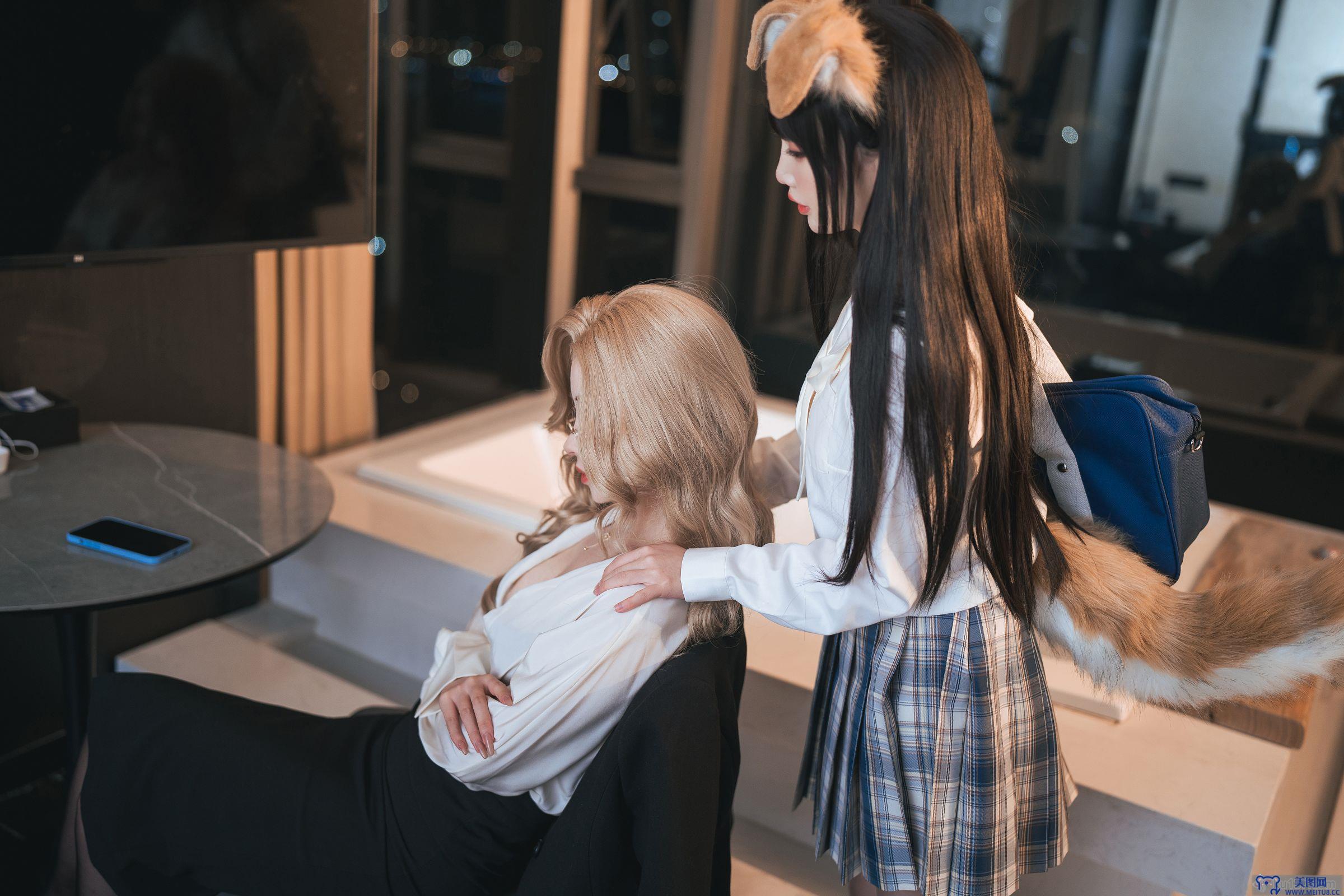 [rioko凉凉子] NO.105 &面饼仙儿-女上司-双人版