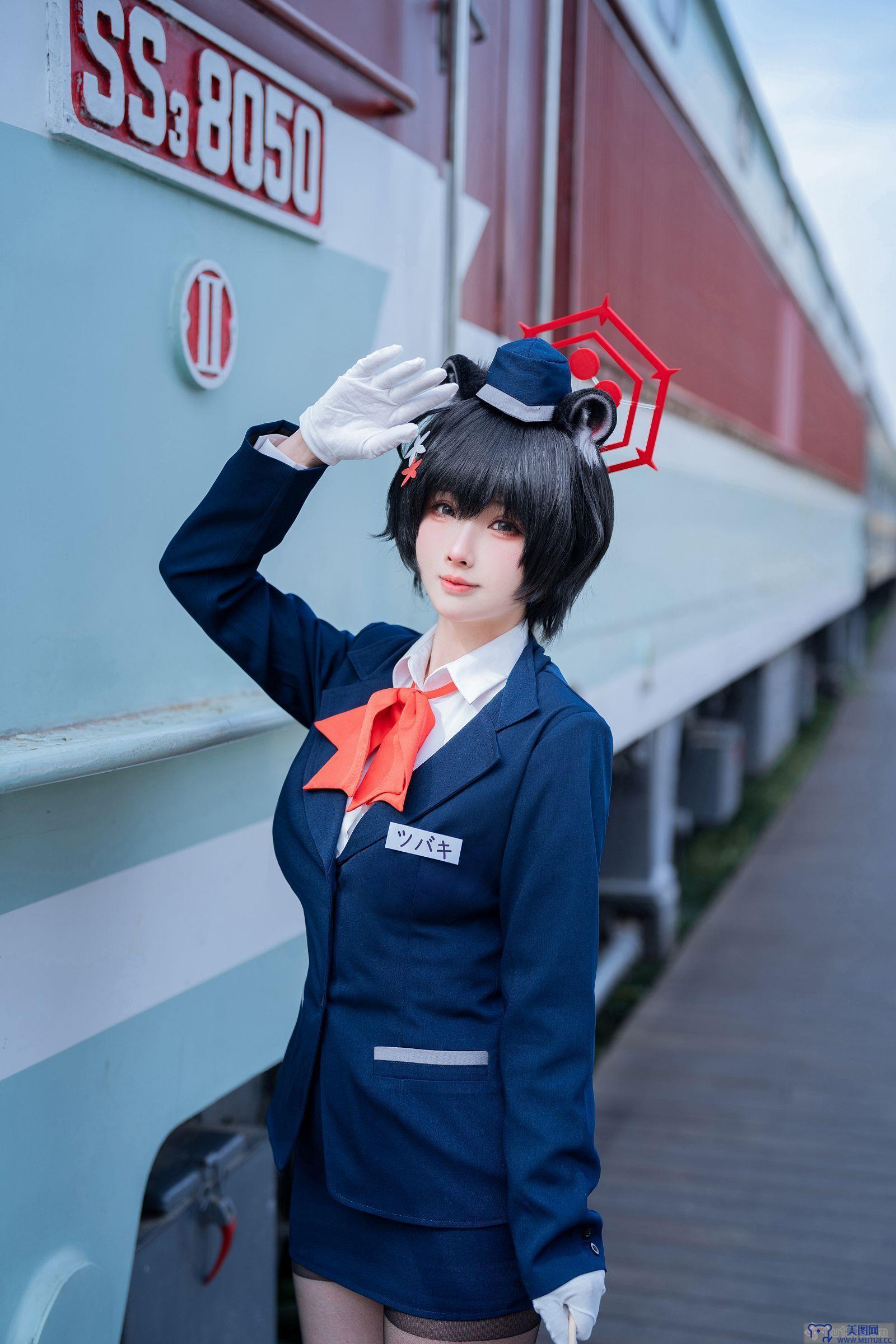 [rioko凉凉子] NO.138 蔚蓝档案 导游 椿