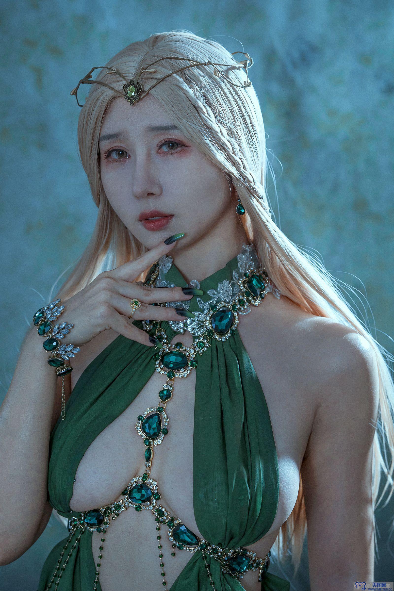 [云溪溪] NO.037 奶桃 Malachite孔雀石