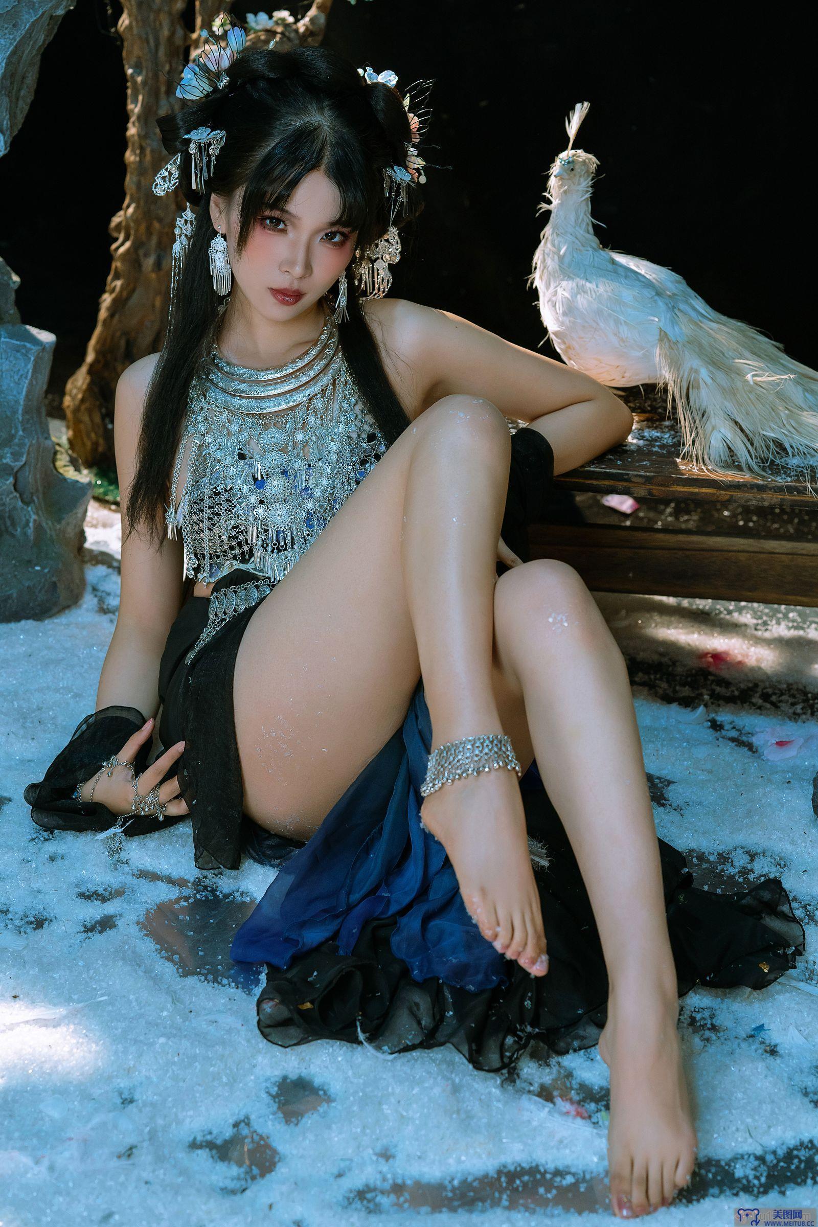 [云溪溪] NO.091 奶桃桃&轩萧学姐 - 苗疆少女