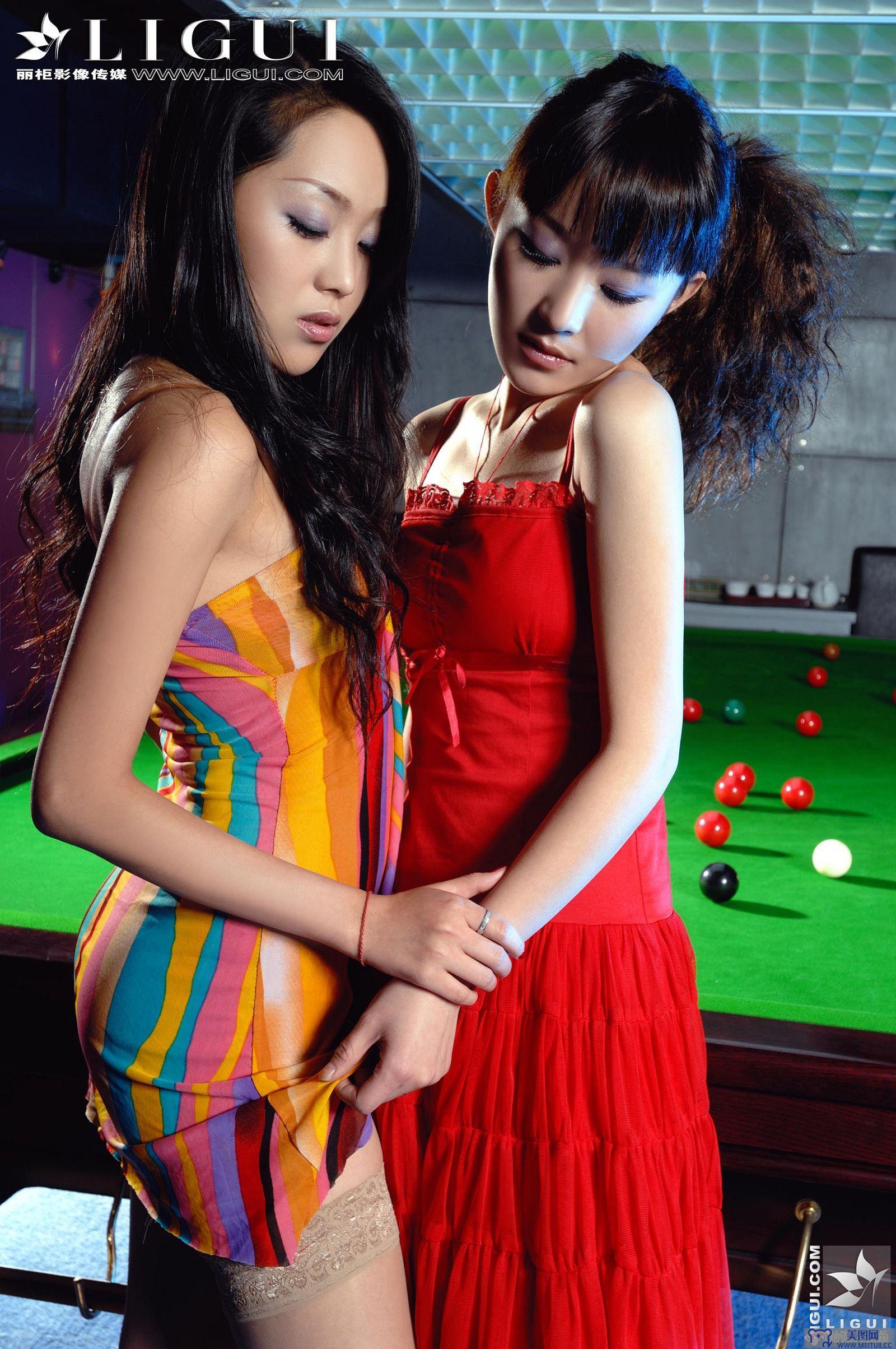 [Ligui丽柜美腿]2013.02.07 Model 琳达&咪惠美