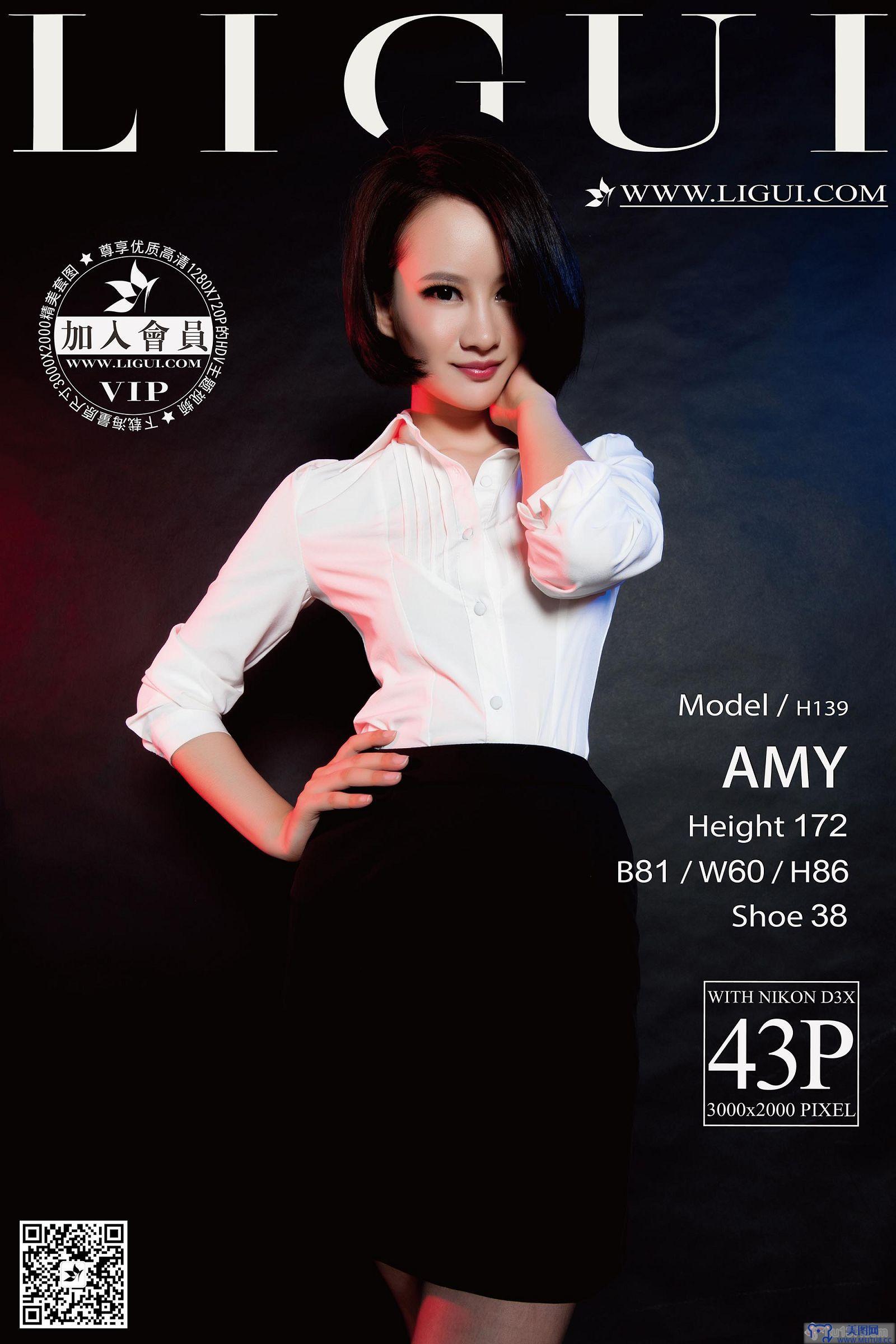 [Ligui丽柜美腿]2015.07.23 Model AMY