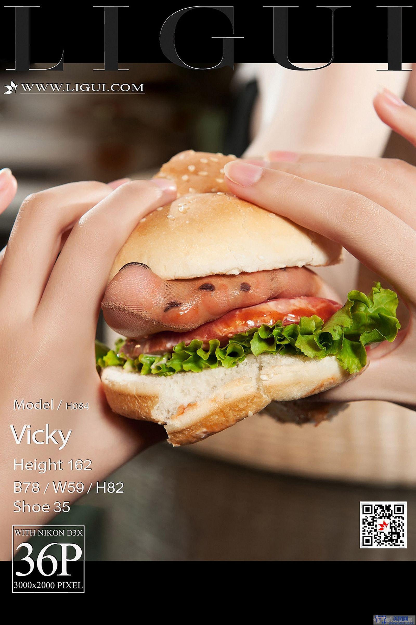 [Ligui丽柜美腿]2018.01.19 Model Vicky