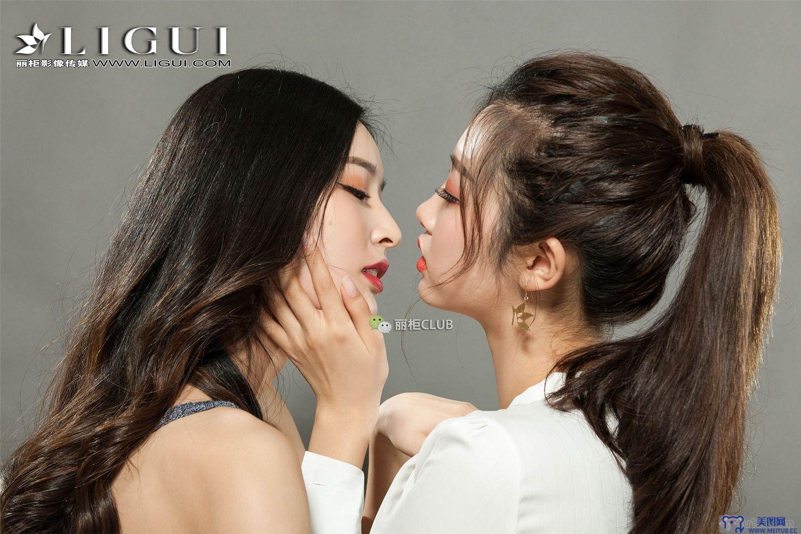 [Ligui丽柜美腿]2018.08.17 网络丽人 Model 雪糕&筱筱