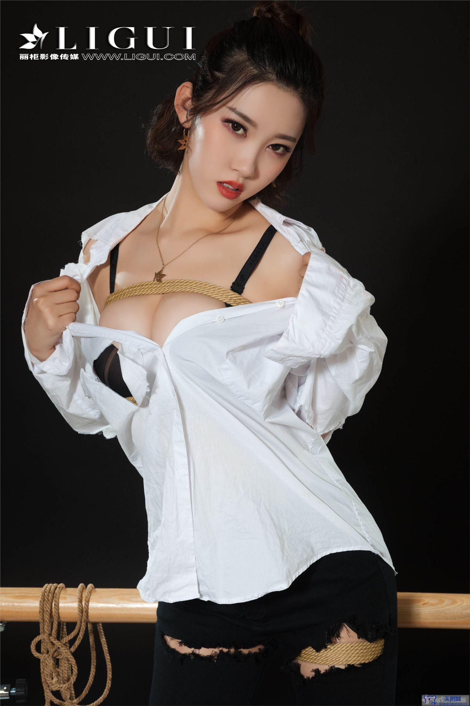 [Ligui丽柜美腿]2018.11.09 网络丽人 Model 筱筱