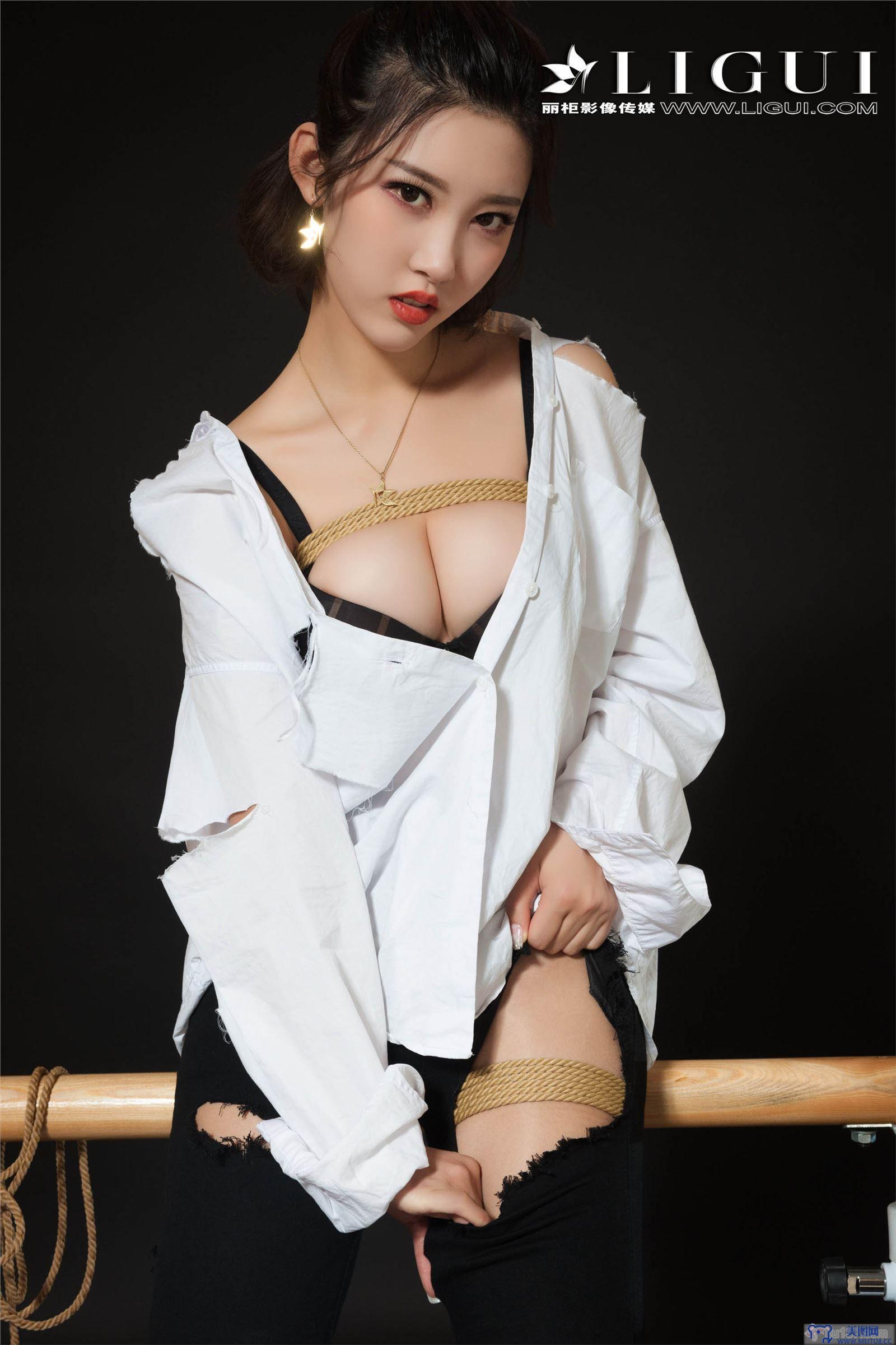 [Ligui丽柜美腿]2018.11.09 网络丽人 Model 筱筱