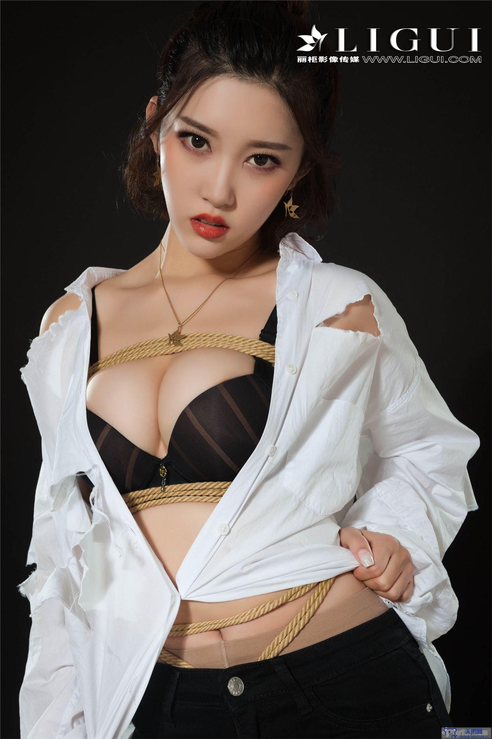 [Ligui丽柜美腿]2018.11.09 网络丽人 Model 筱筱