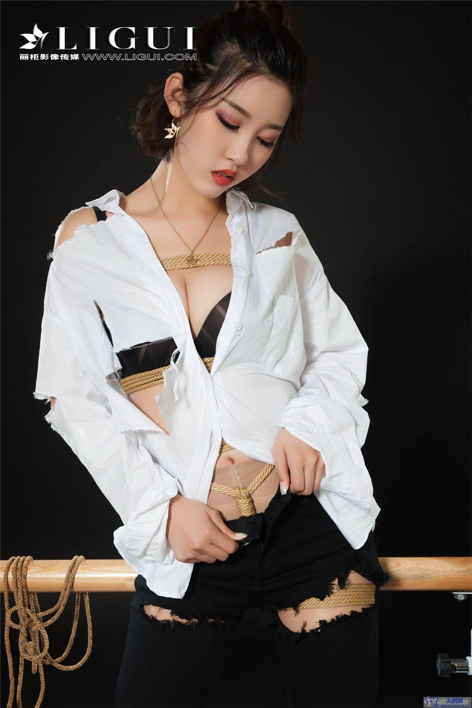 [Ligui丽柜美腿]2018.11.09 网络丽人 Model 筱筱