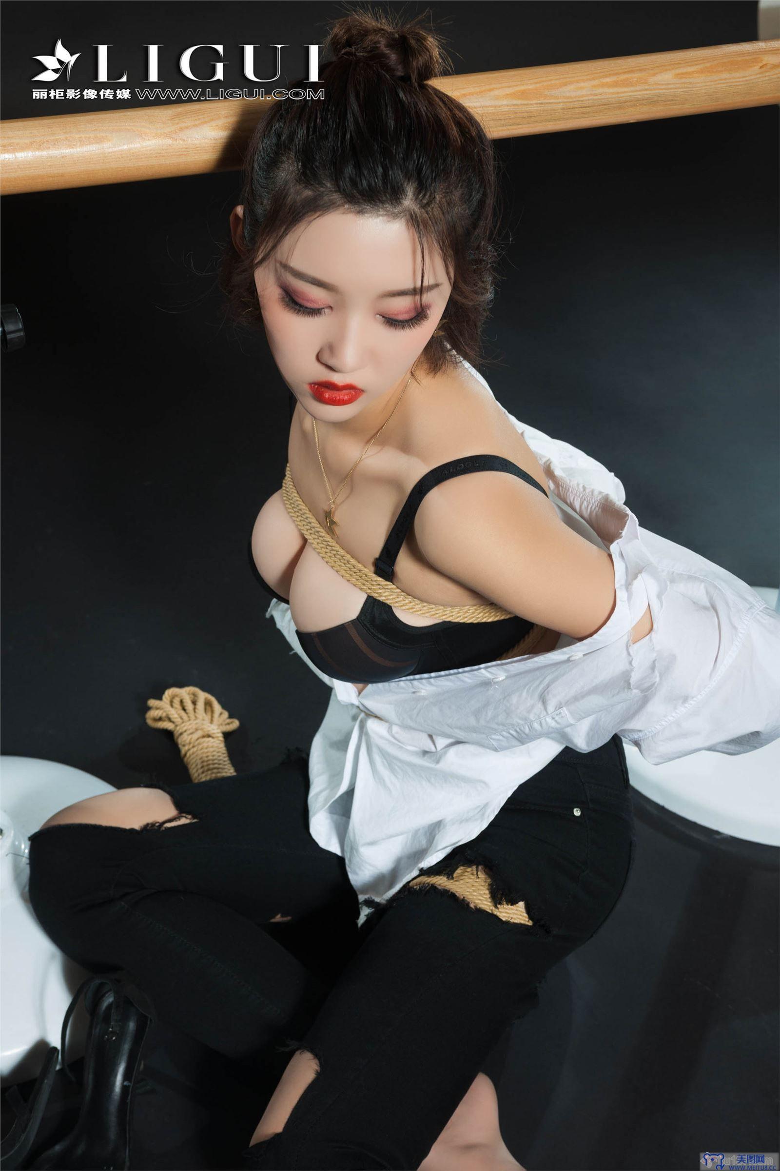 [Ligui丽柜美腿]2018.11.09 网络丽人 Model 筱筱