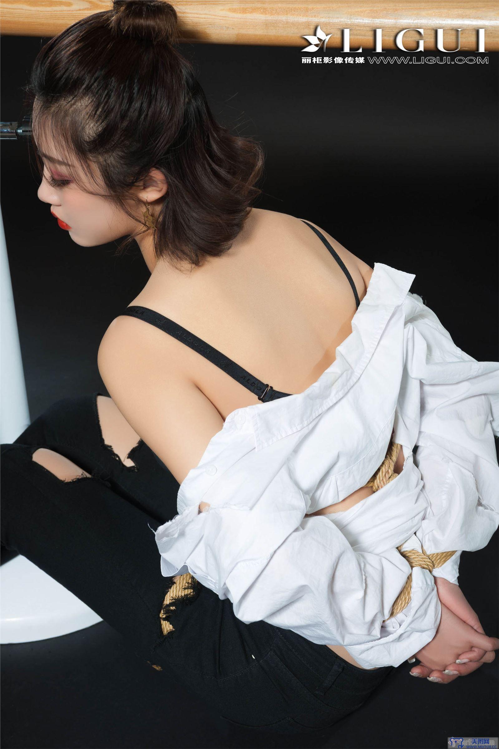 [Ligui丽柜美腿]2018.11.09 网络丽人 Model 筱筱