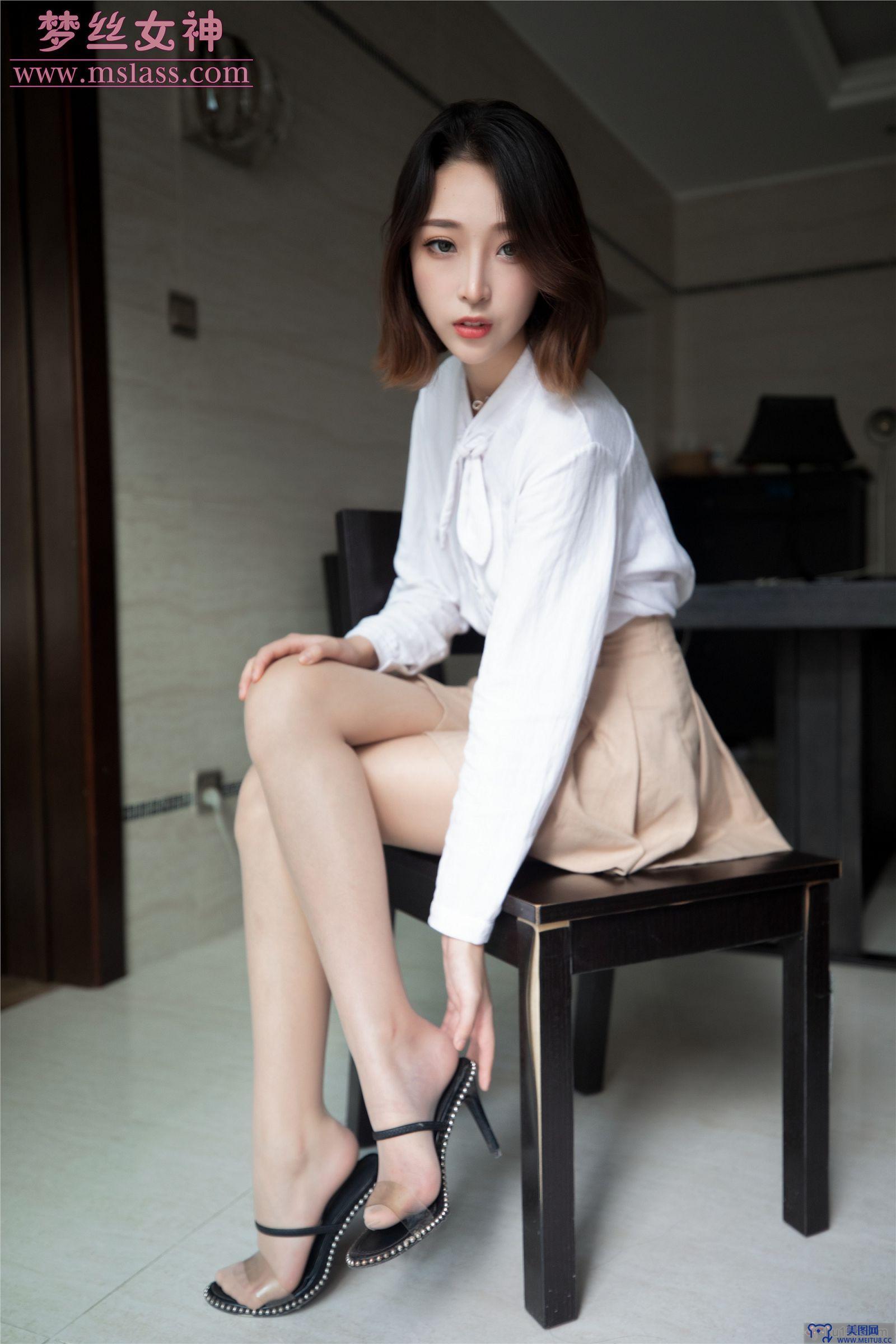 MSLASS梦丝女神 - 乔儿 美女主播（肉色）