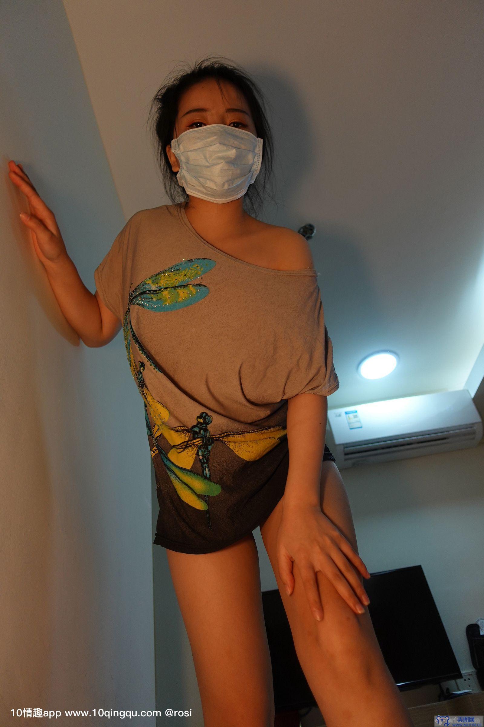 [ROSI美女图]口罩系列 2019.09.19 NO.1194