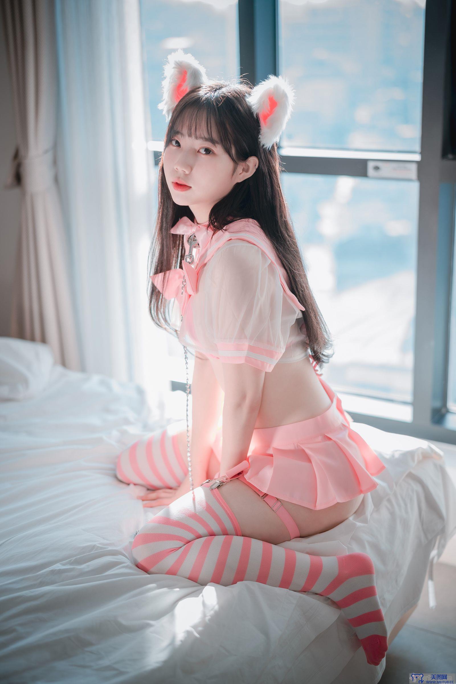 [DJAWA] Myu_a - Catgirl in Pink