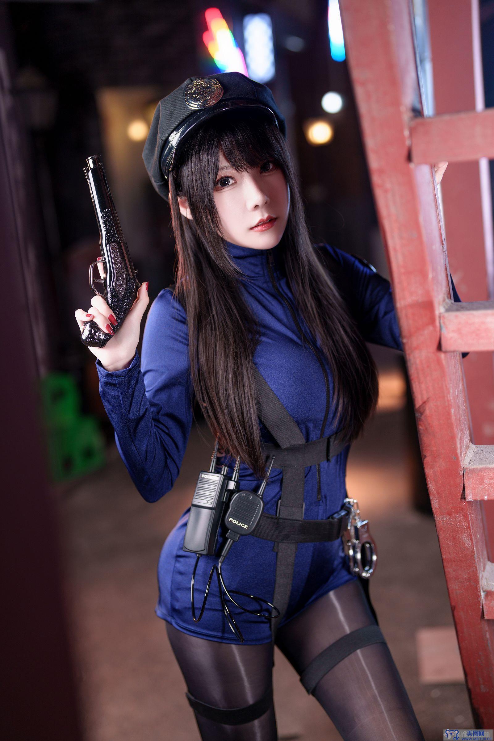 [香草喵露露] NO.062 十一月舰长女警图