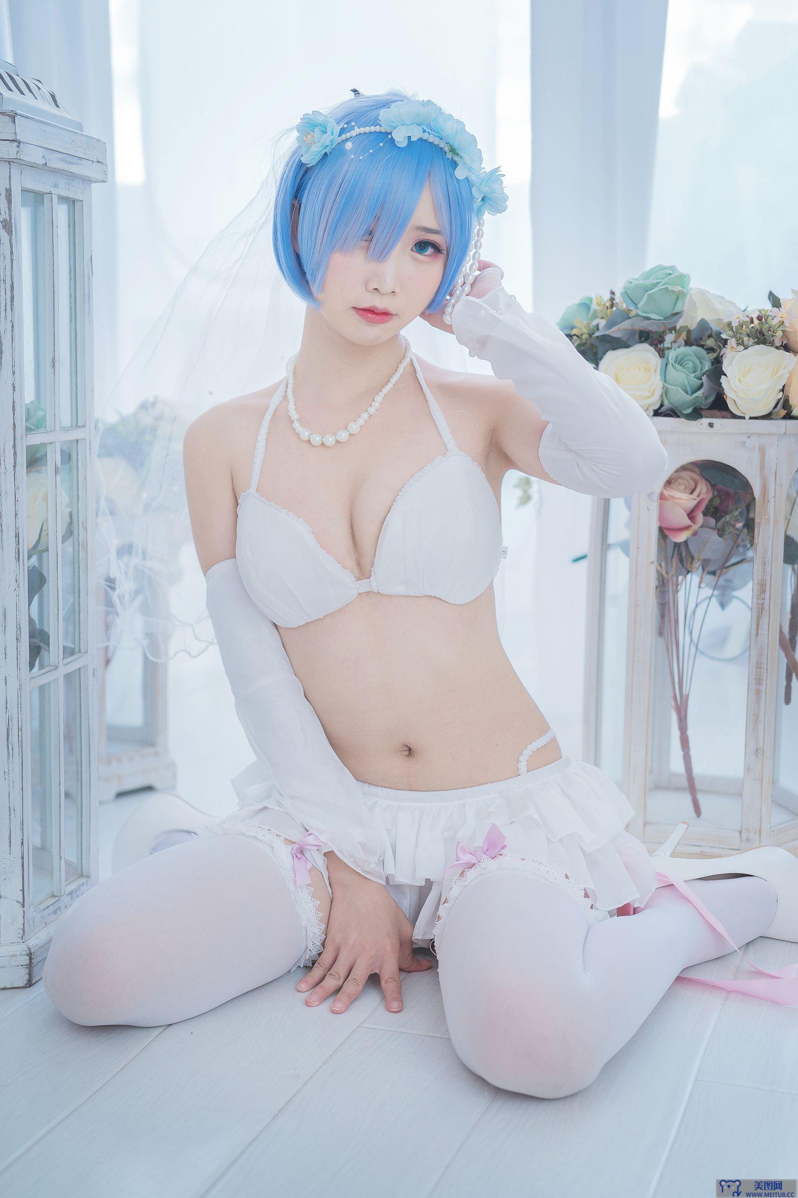 [Coser面饼仙儿] NO.044 花嫁蕾姆