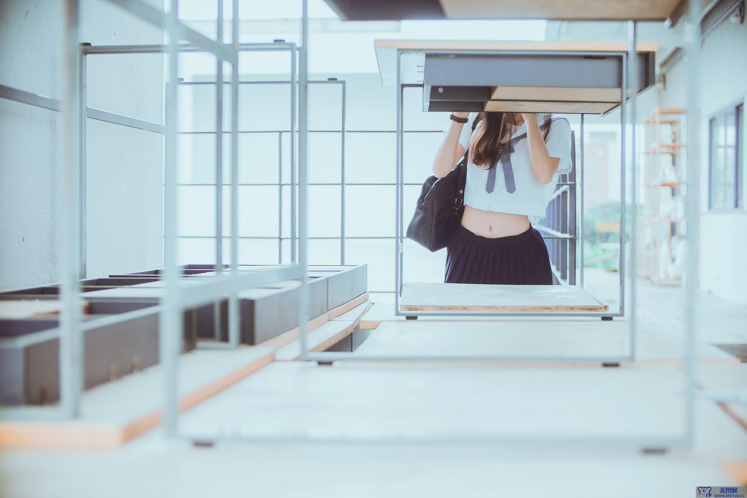 [桜桃喵] NO.003 蓝白水手服