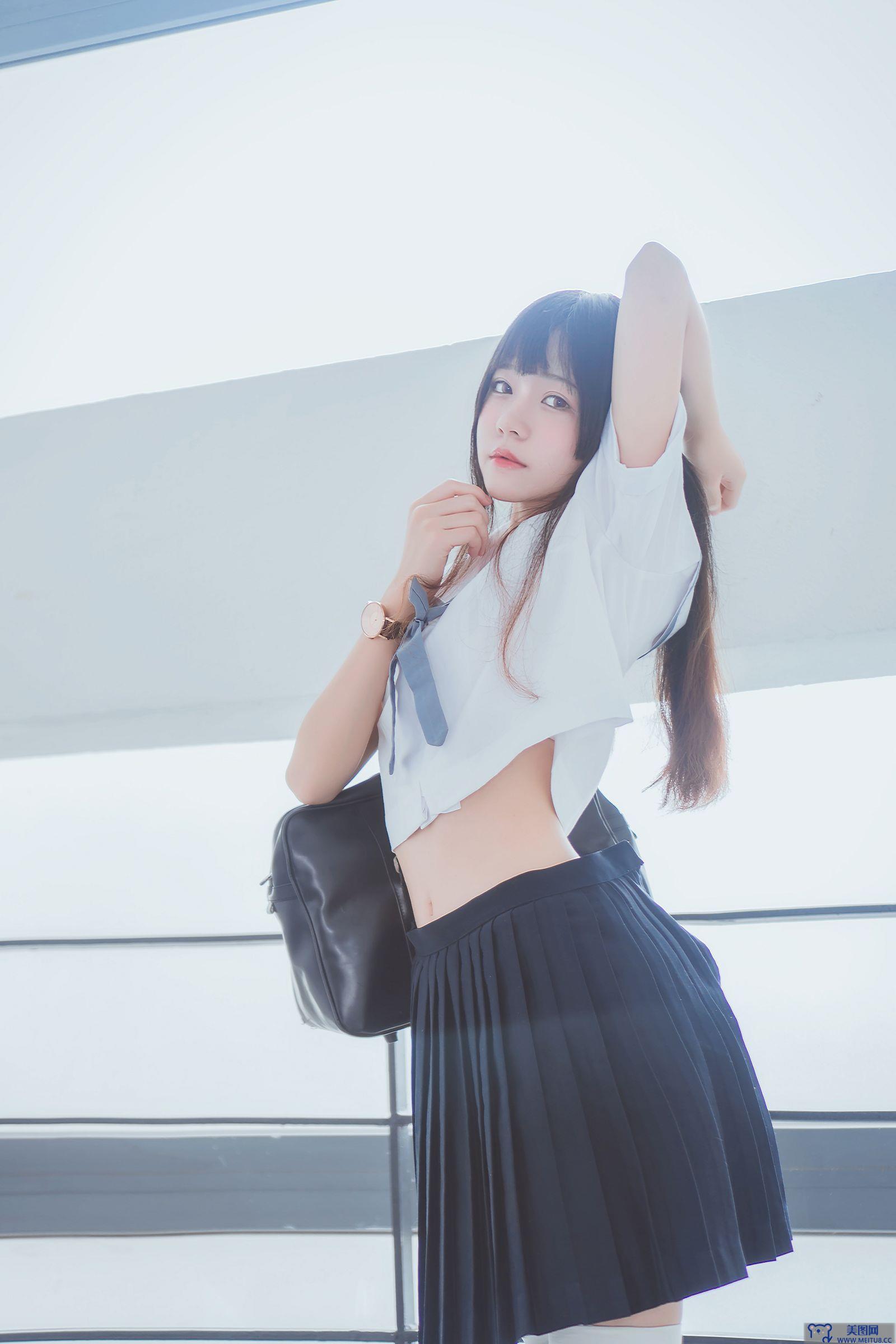 [桜桃喵] NO.003 蓝白水手服