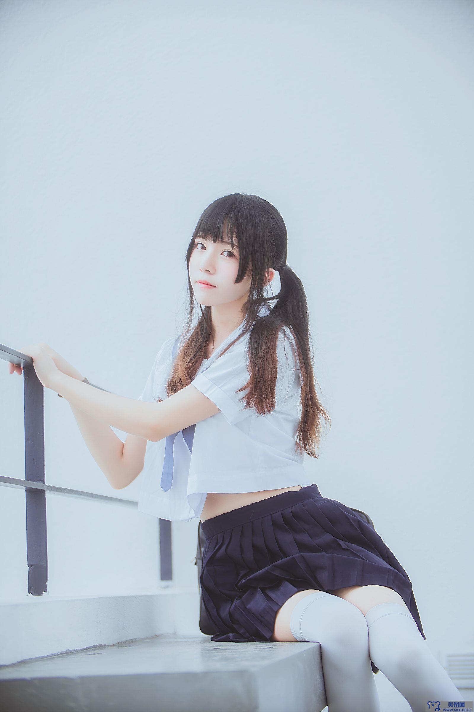 [桜桃喵] NO.003 蓝白水手服