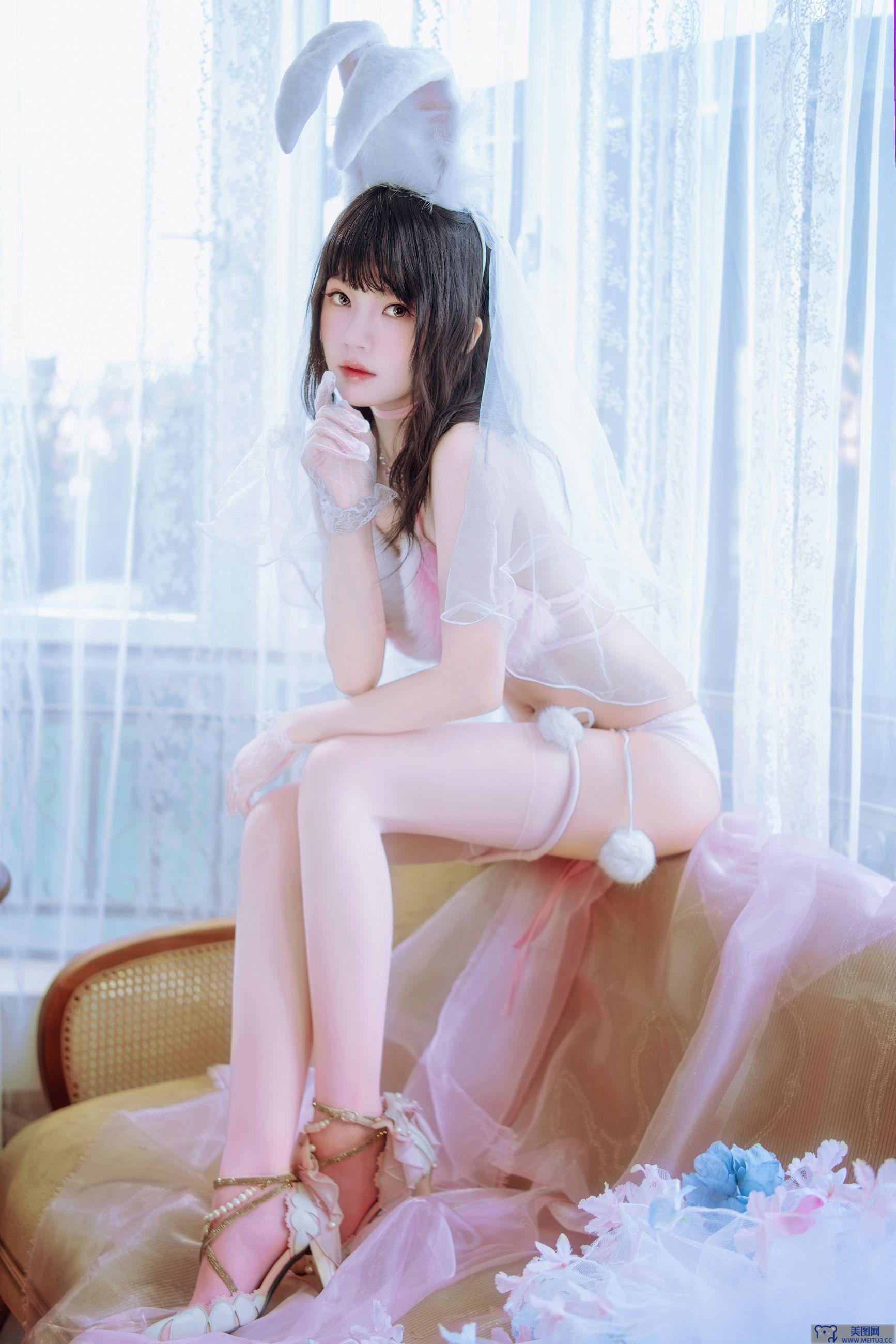 [桜桃喵] NO.191 花嫁兔