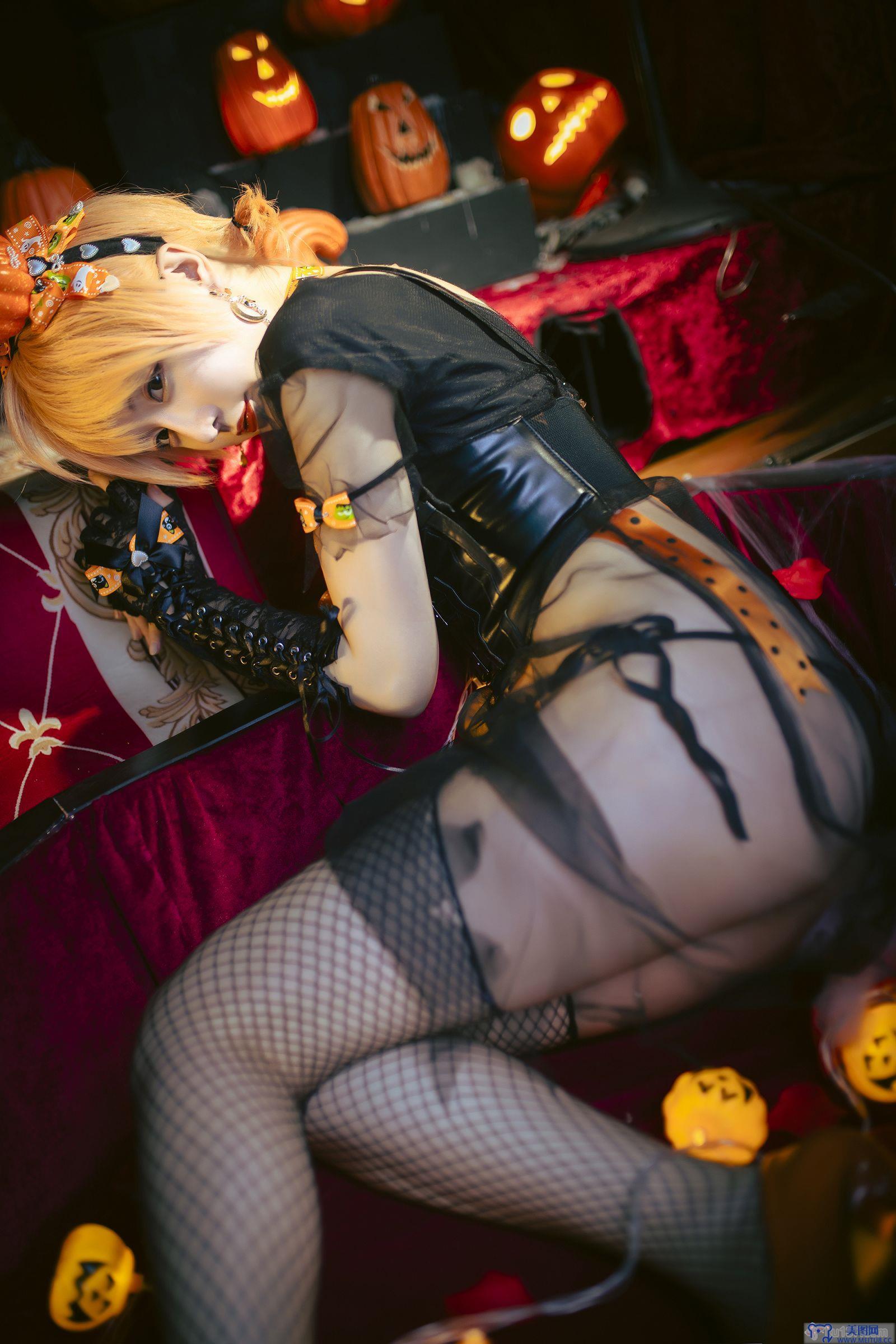 [星之迟迟] 万圣节 橙魔女