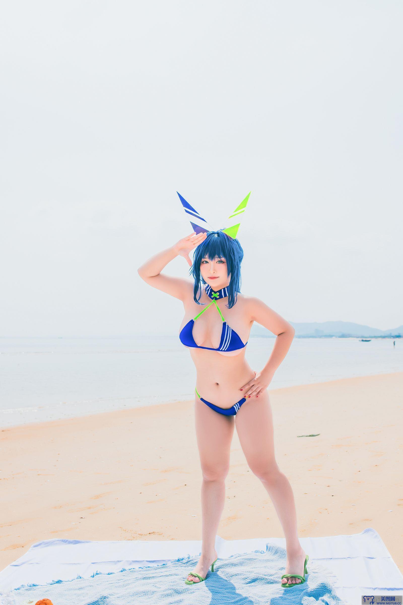 [洛璃 LoLiSAMA] NO.061 热恋的盛夏 花园泳装