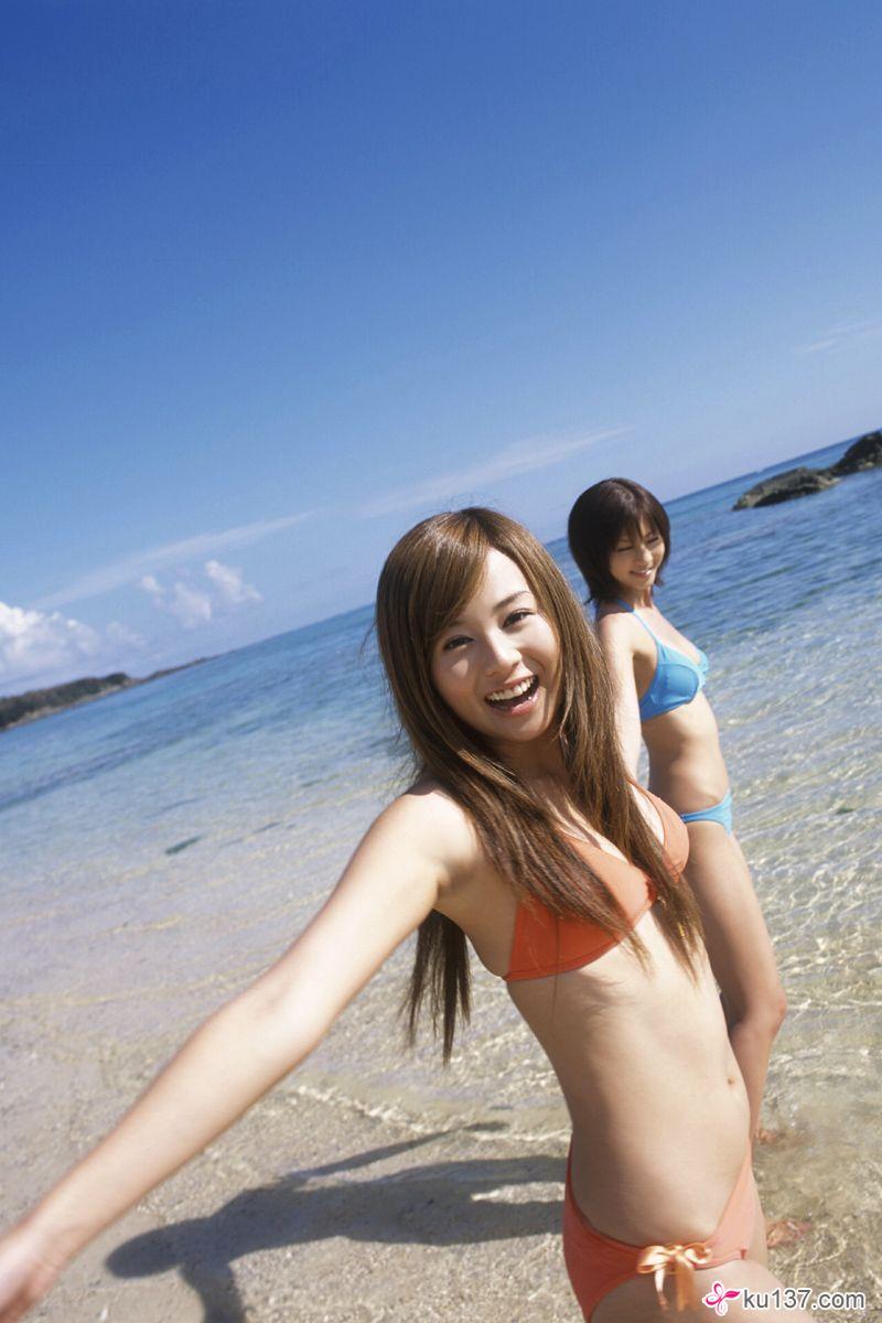 [For-side套图] 2007.01.12 Misako Yasuda 安田美沙子 & Jun Natsukawa 夏川純 HoneyBee x2