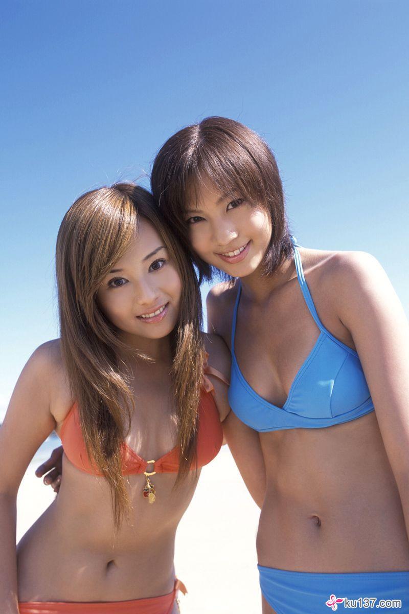 [For-side套图] 2007.01.12 Misako Yasuda 安田美沙子 & Jun Natsukawa 夏川純 HoneyBee x2