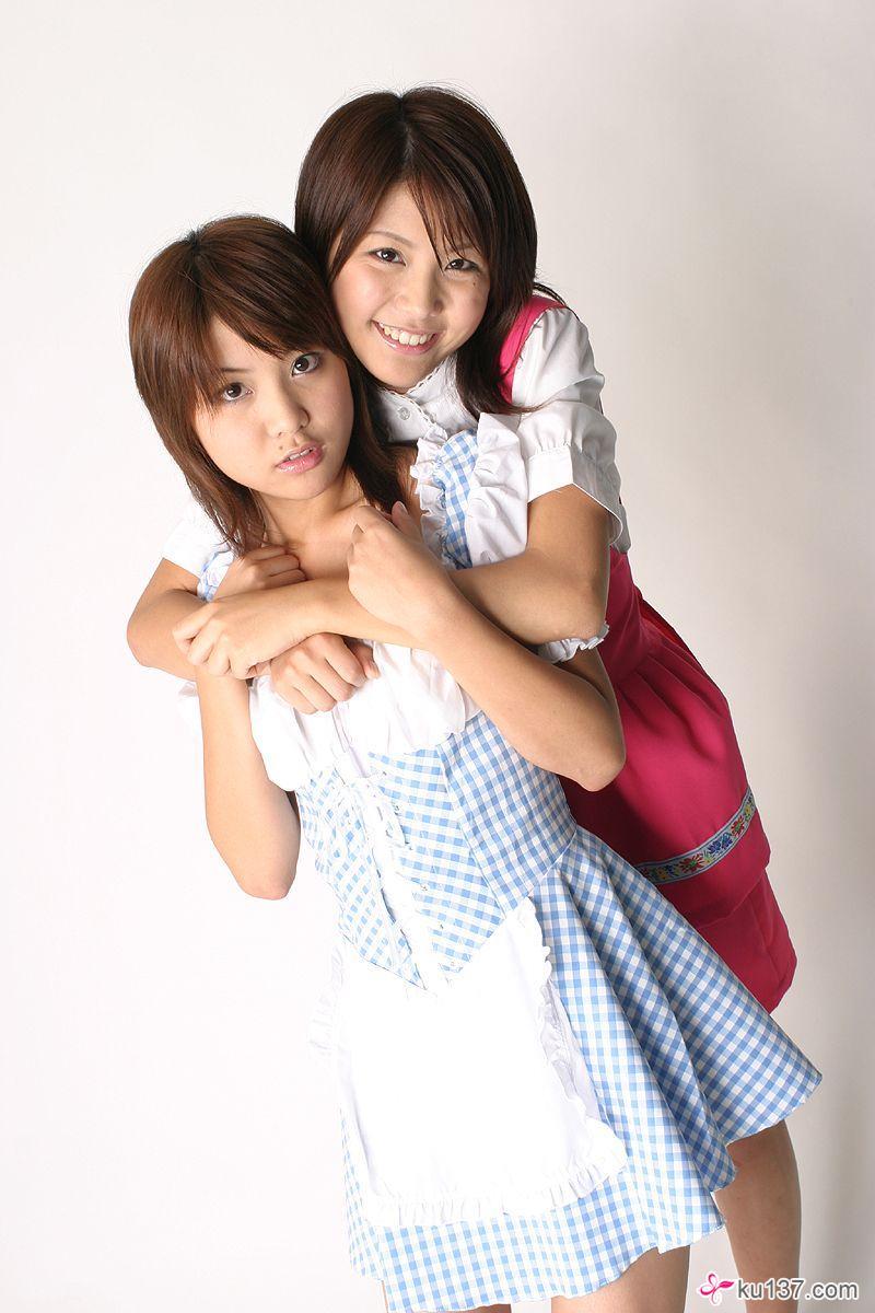 [For-side套图] 2008.07.25 Anna Mizuki 水木杏奈 & Yuna Mizuki 水木由奈 Beautiful