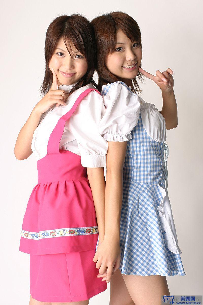 [For-side套图] 2008.07.25 Anna Mizuki 水木杏奈 & Yuna Mizuki 水木由奈 Beautiful