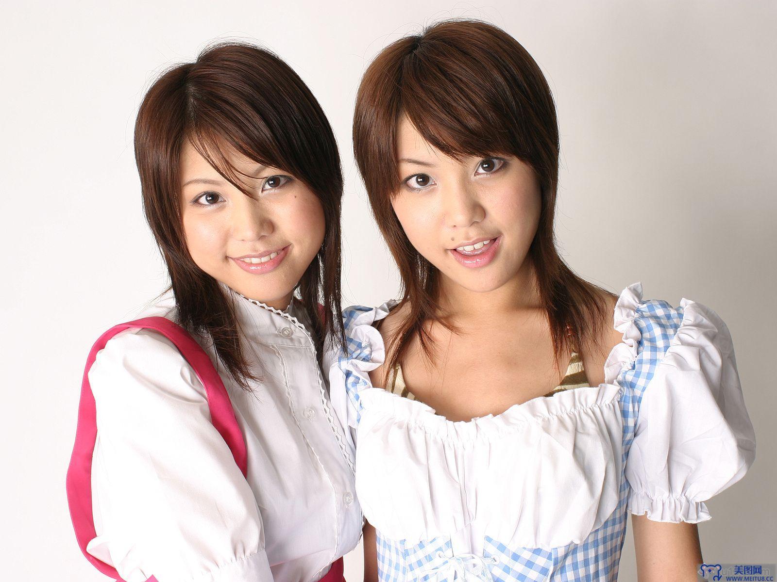 [For-side套图] 2008.07.25 Anna Mizuki 水木杏奈 & Yuna Mizuki 水木由奈 Beautiful