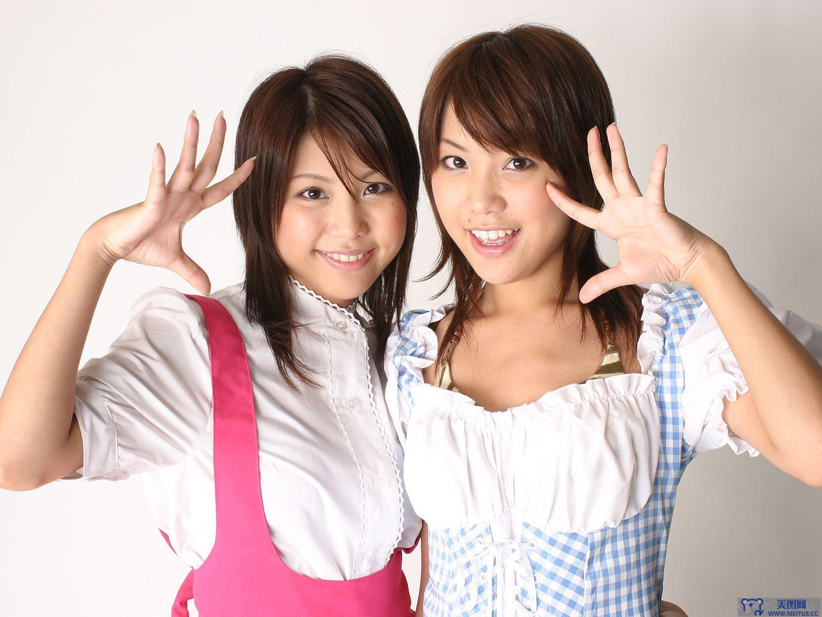 [For-side套图] 2008.07.25 Anna Mizuki 水木杏奈 & Yuna Mizuki 水木由奈 Beautiful