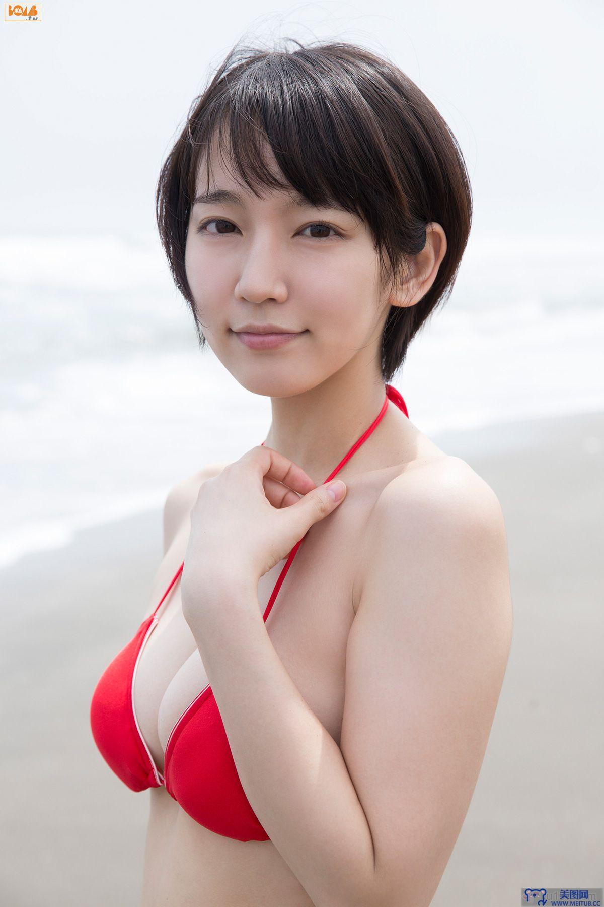 [Bomb.tv套图] 2014年10月号GRAVURE Channel Riho Yoshioka 吉岡里帆