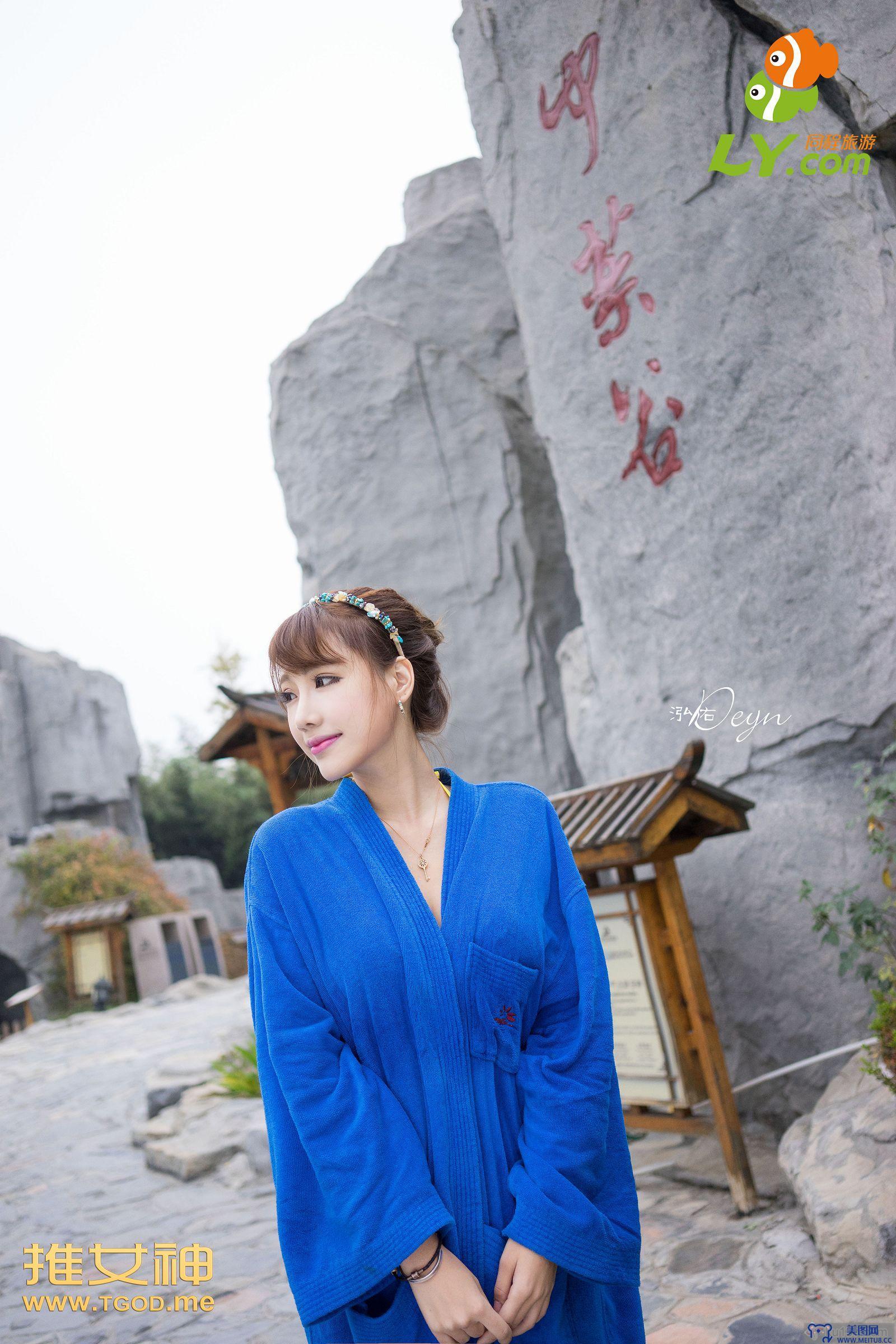 [TGOD写真] 2014.11.27 跟着女神度周末 第15期 朱若慕Akiki