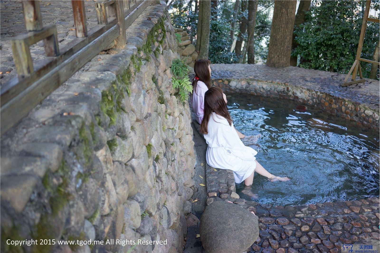 [TGOD写真] 2015.04.23 女神驾到之遂昌汤沐园 于姬Una&Akiki朱若慕