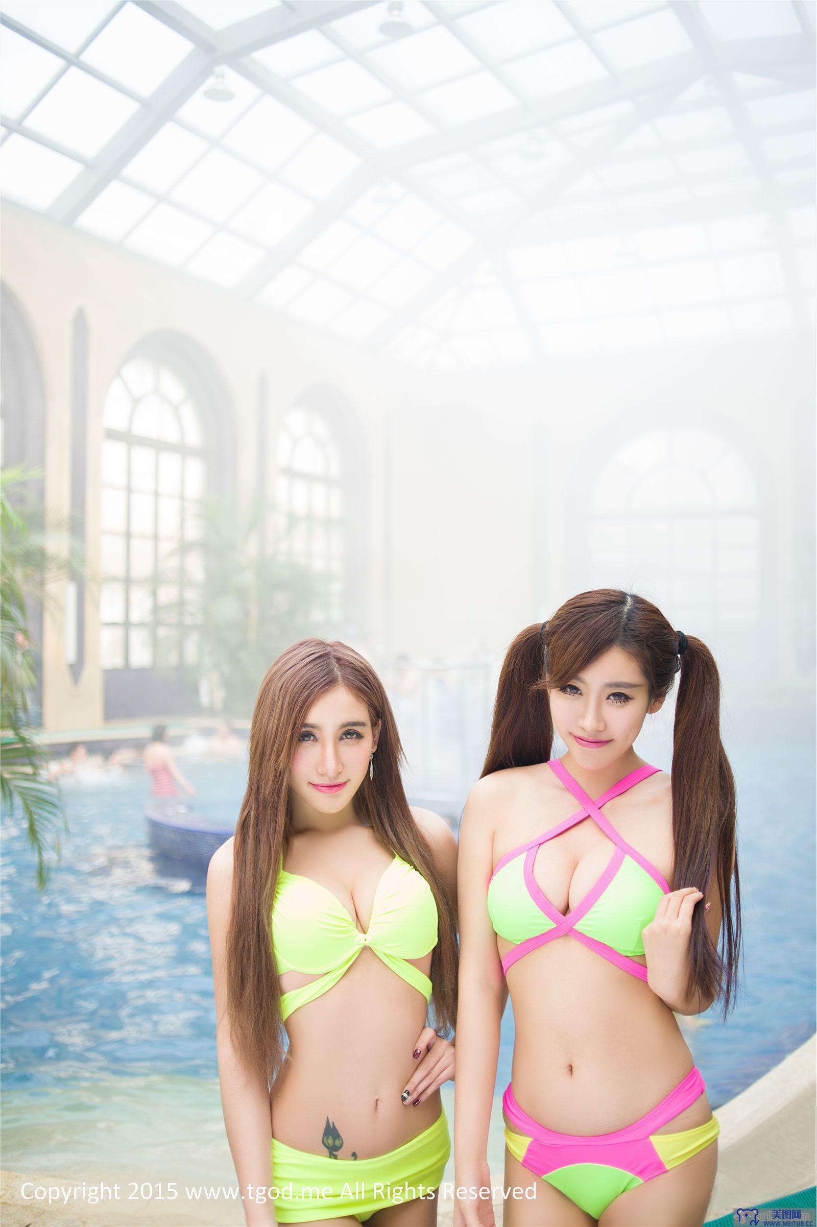 [TGOD写真] 2015.04.28 女神驾到 仙华四季温泉 Ice艾希&程小烦