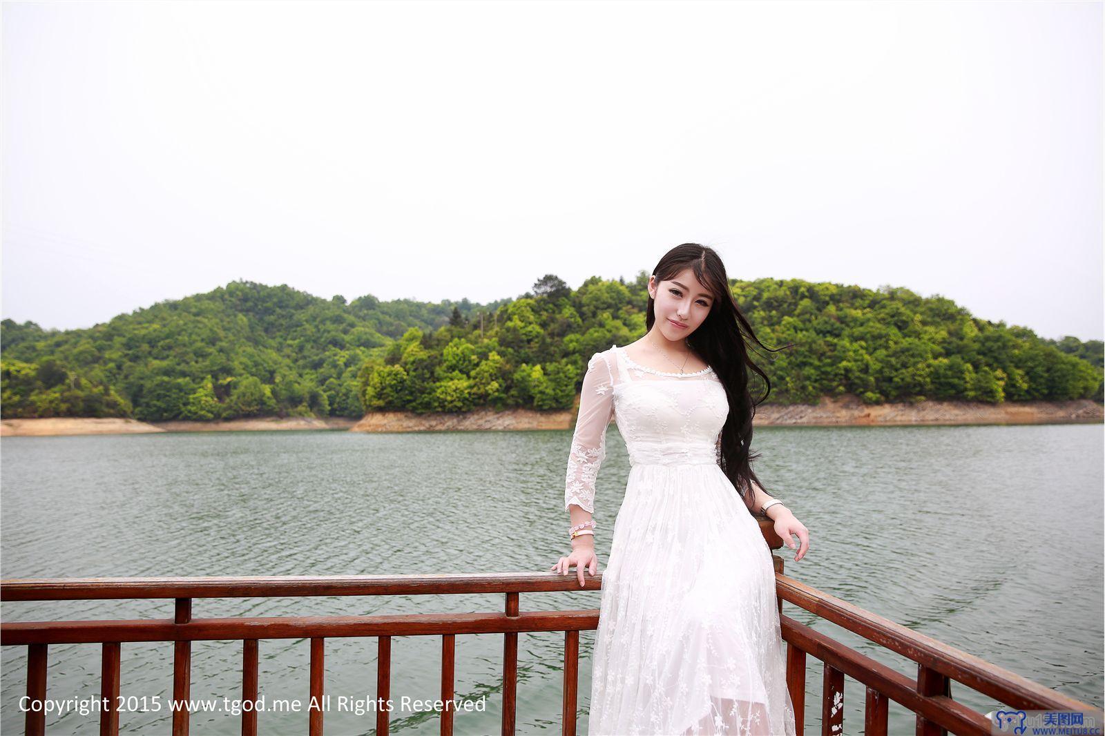 [TGOD写真] 2015.05.08 女神驾到 九江花源谷 青春女神鲁思羽 夏静镜